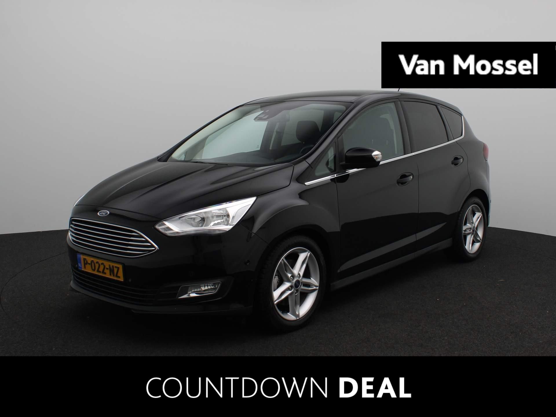 Ford C-Max 1.5 Titanium | Navi | Achteruitrijcamera + sensoren | Climate control | Allseasonbanden | Afneembare trekhaak! |