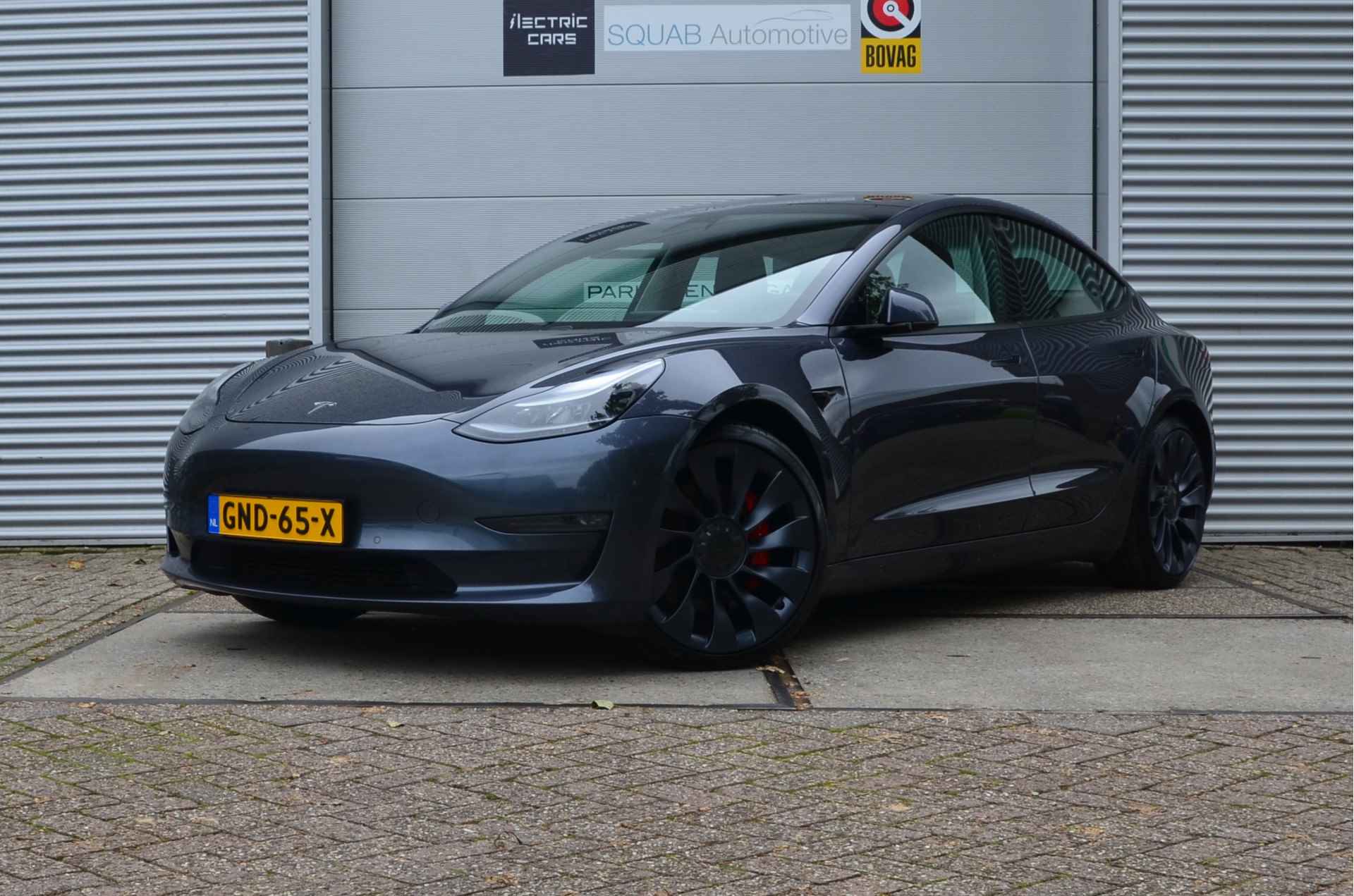 Tesla Model 3 Performance AWD 75 kWh Warmtepomp, AutoPilot, MARGE - 1/34