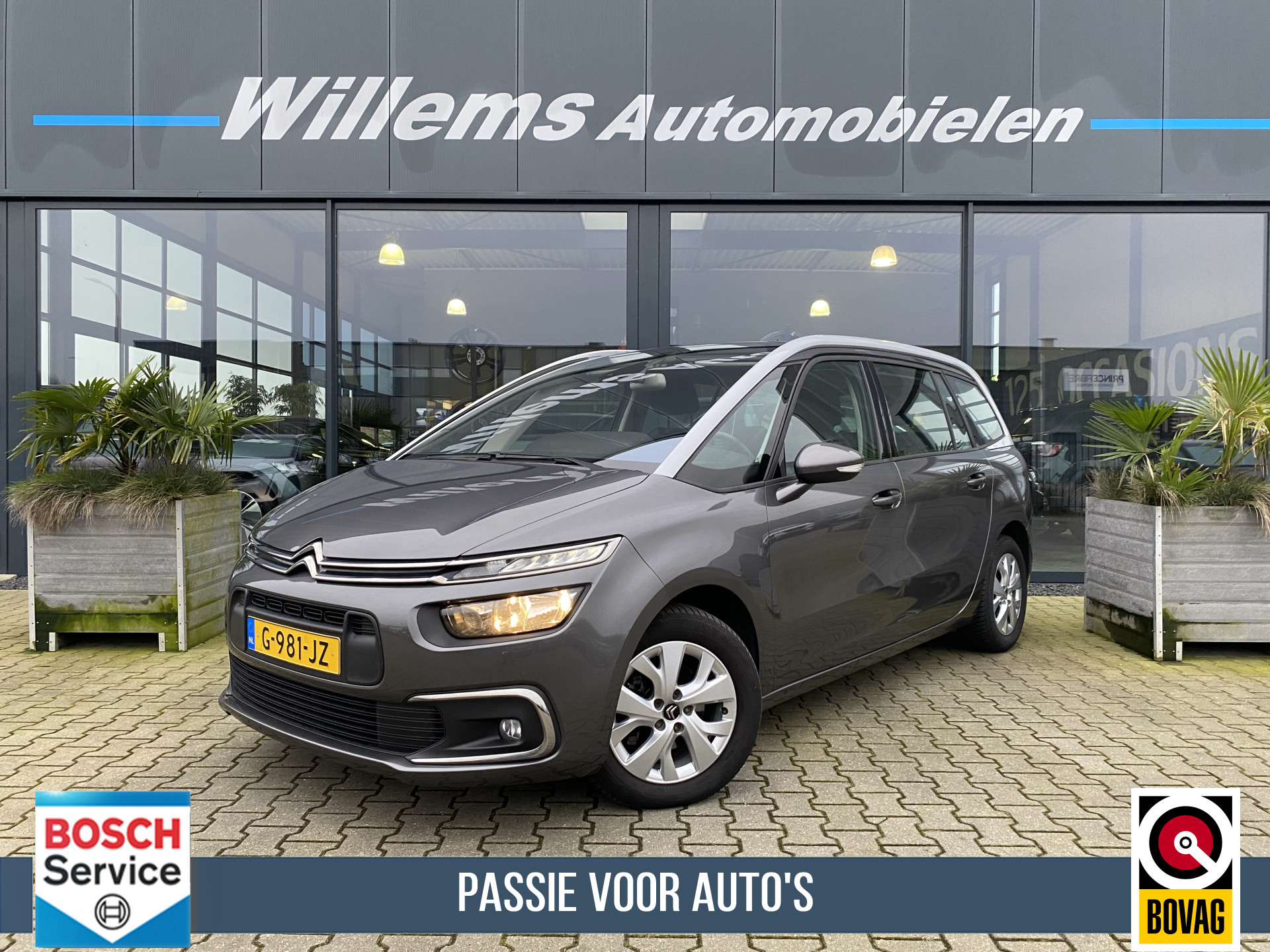 Citroën Grand C4 SpaceTourer 7P 1.2 PureTech Business App-Connect, Cruise Control & Trekhaak