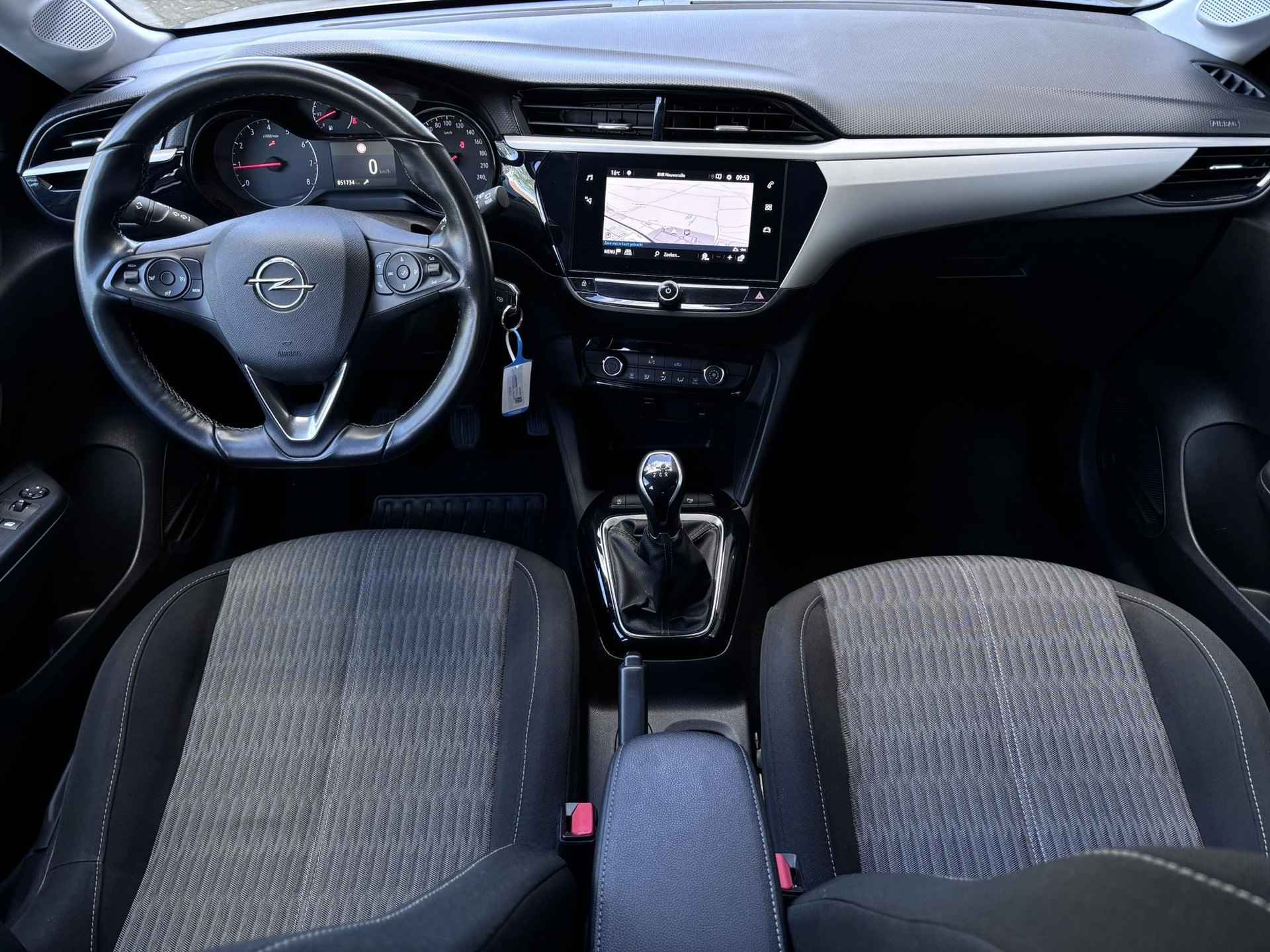 Opel Corsa 1.2 75 pk Edition+ |FULL LED KOPLAMPEN|NAVI PRO 7"|PARKEERSENSOREN|ARMSTEUN|LEDER STUURWIEL|ISOFIX|APPLE CARPLAY|ANDROID AUTO| - 16/49