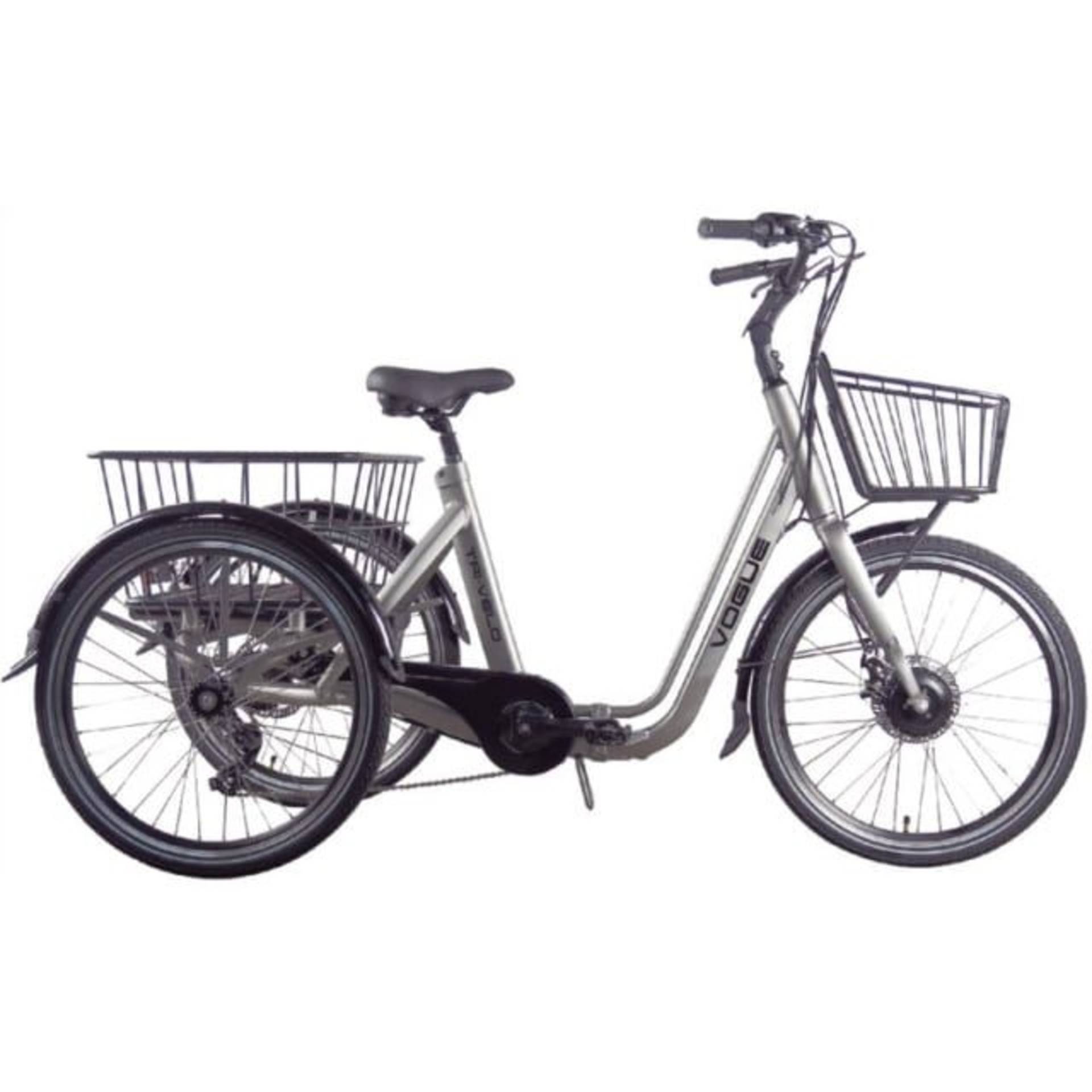 Vogue Tri-Velo | 3-wieler E-bike | 468 WH Grey mat 2023 - 1/1