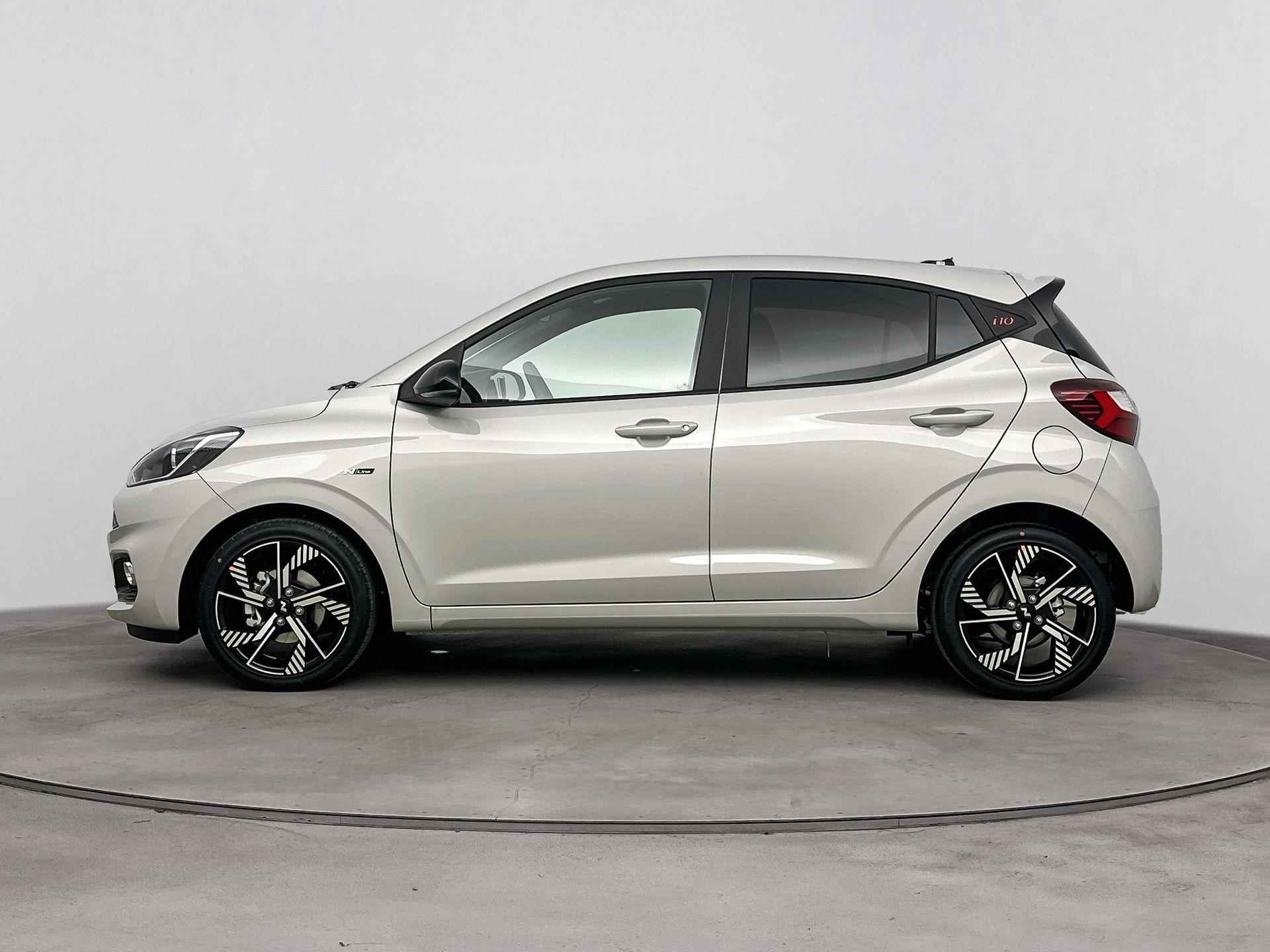 Hyundai i10 1.0 T-GDI N Line 5-zits | 16"LICHTMETALEN N-LINE VELGEN | INCL €1000,- SMARTBONUS | ACHTERUITRIJ CAMERA | NAVI | N-LINE INTERIEUR BEKLEDING | STOEL+STUUR VERWARMING - 4/34