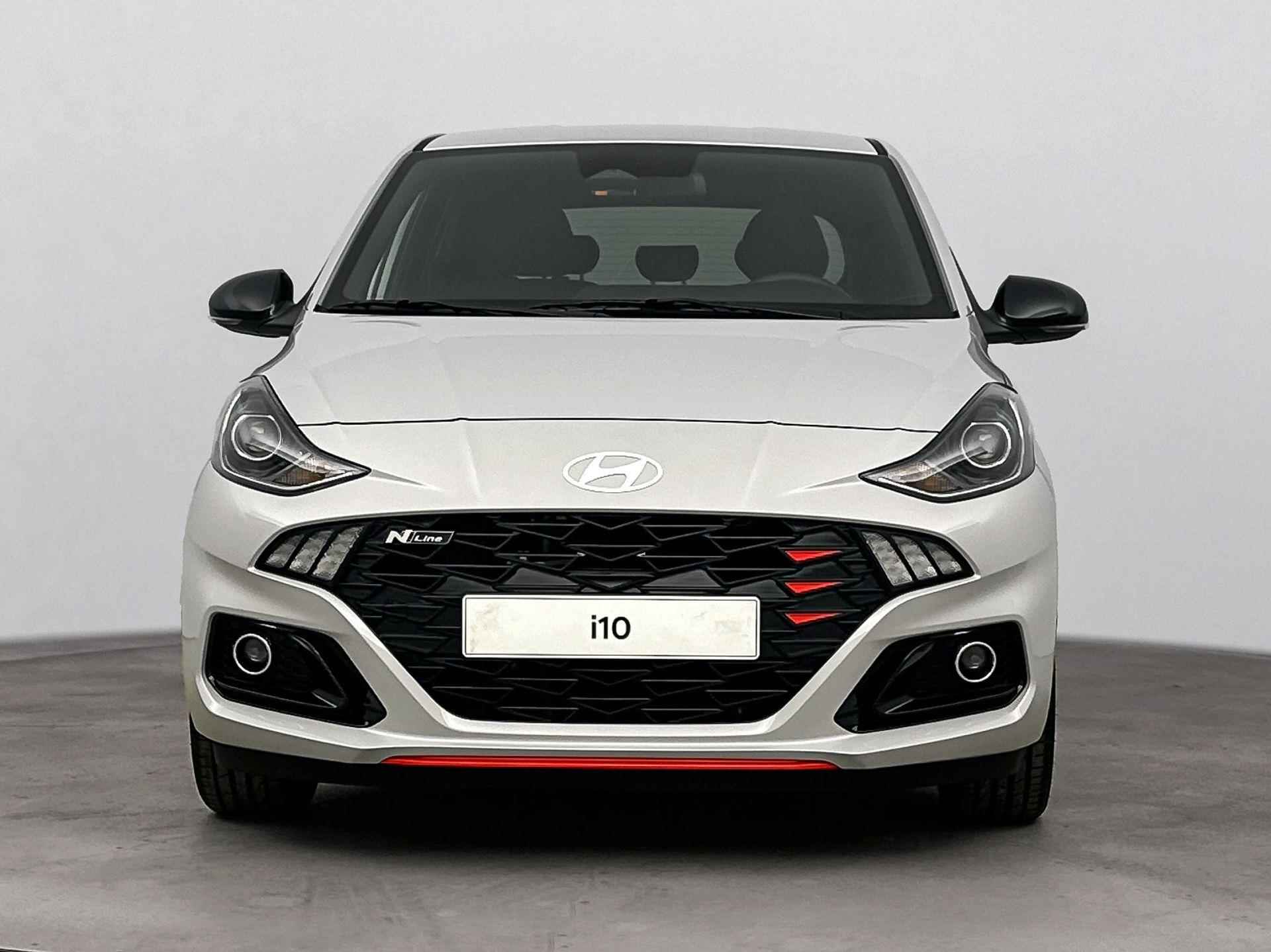 Hyundai i10 1.0 T-GDI N Line 5-zits | 16"LICHTMETALEN N-LINE VELGEN | INCL €1000,- SMARTBONUS | ACHTERUITRIJ CAMERA | NAVI | N-LINE INTERIEUR BEKLEDING | STOEL+STUUR VERWARMING - 5/34