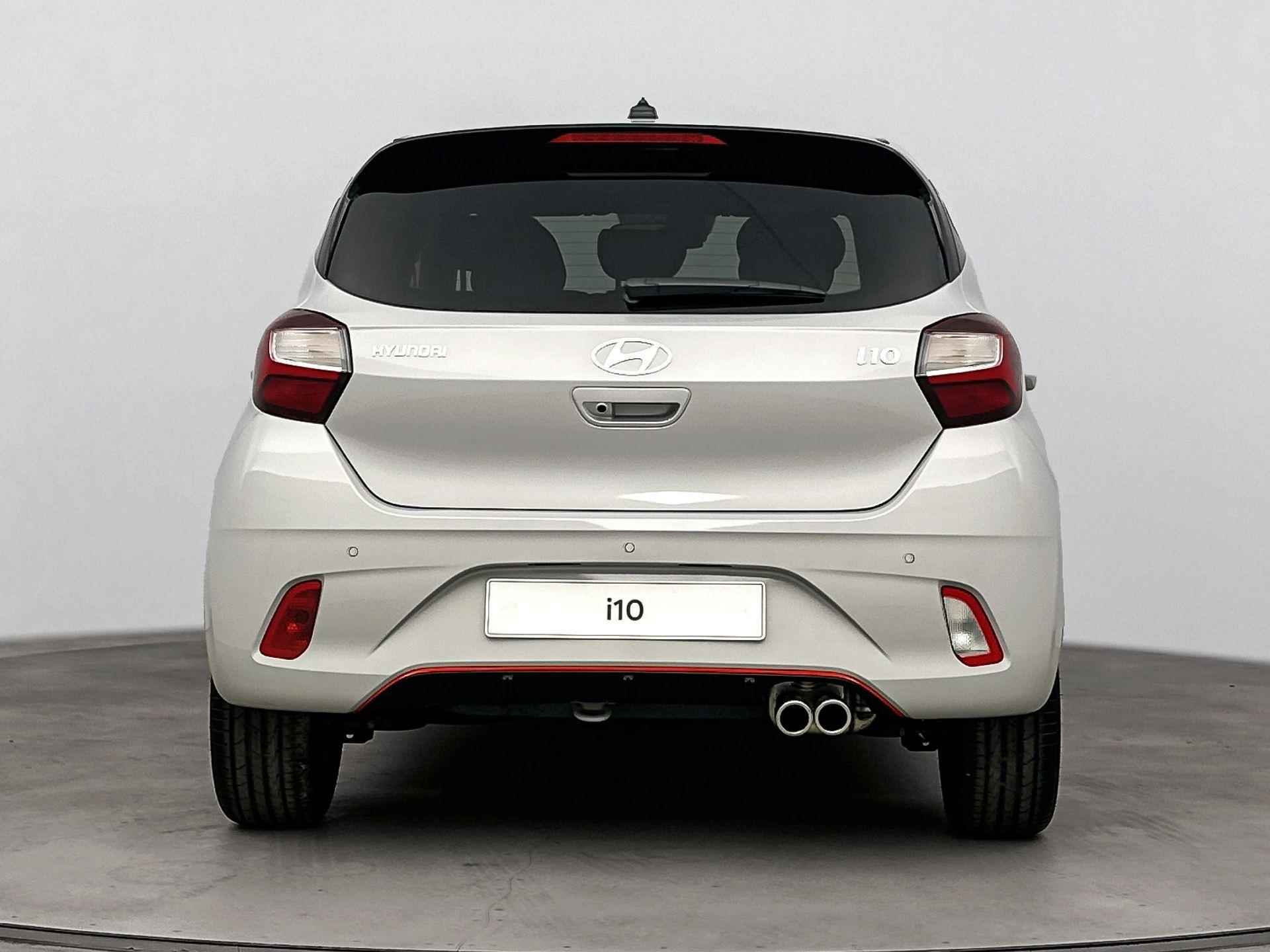 Hyundai i10 1.0 T-GDI N Line 5-zits | 16"LICHTMETALEN N-LINE VELGEN | INCL €1000,- SMARTBONUS | ACHTERUITRIJ CAMERA | NAVI | N-LINE INTERIEUR BEKLEDING | STOEL+STUUR VERWARMING - 6/34