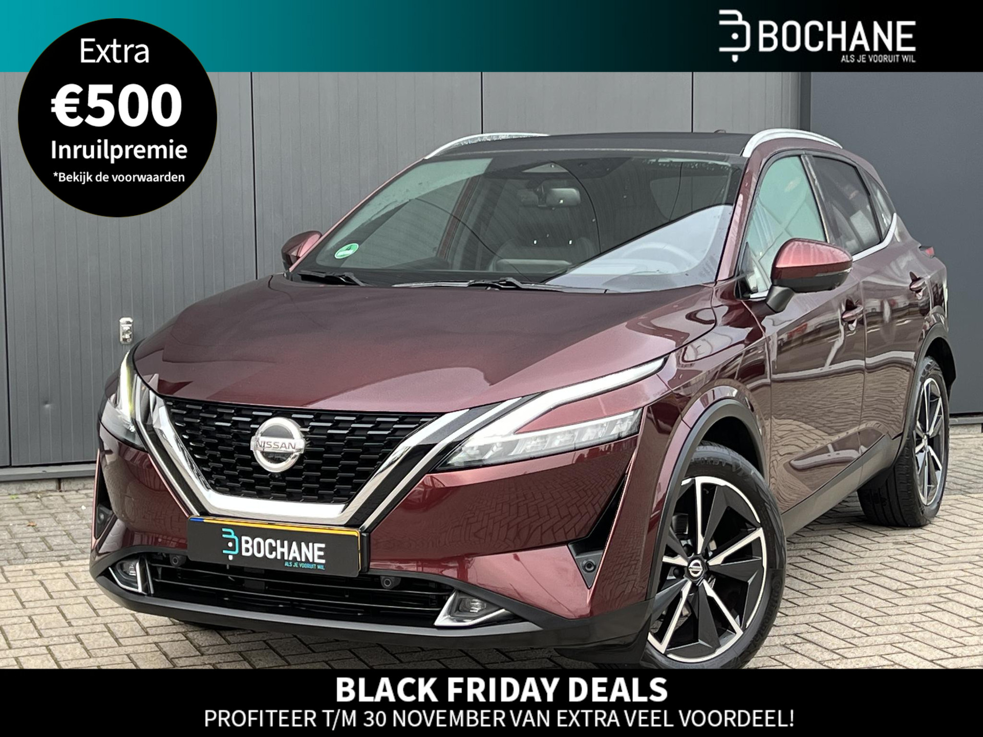 Nissan Qashqai 1.3 MHEV 158 Xtronic Business Premium | Navigatie | Panorama dak | 19 inch