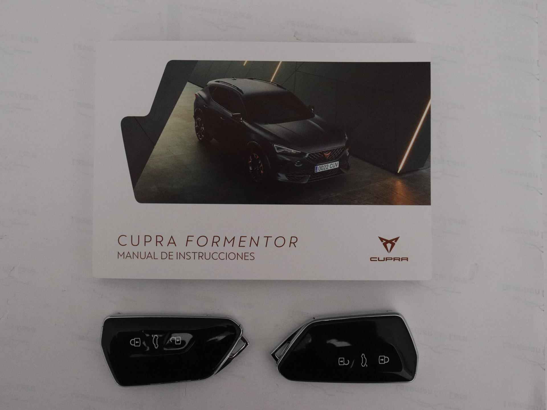 CUPRA Formentor 1.4 e-Hybrid Business 204 PK | Automaat | LED Koplampen | Navigatie | Achteruitrijcamera | Climate Control | Adaptive Cruise Control | Keyless-Entry | Apple Carplay/Android Auto | Virtual Cockpit | Stuurverwarming | Privacy Glass | Parkeersensoren | Lichtmetalen velgen | - 10/23