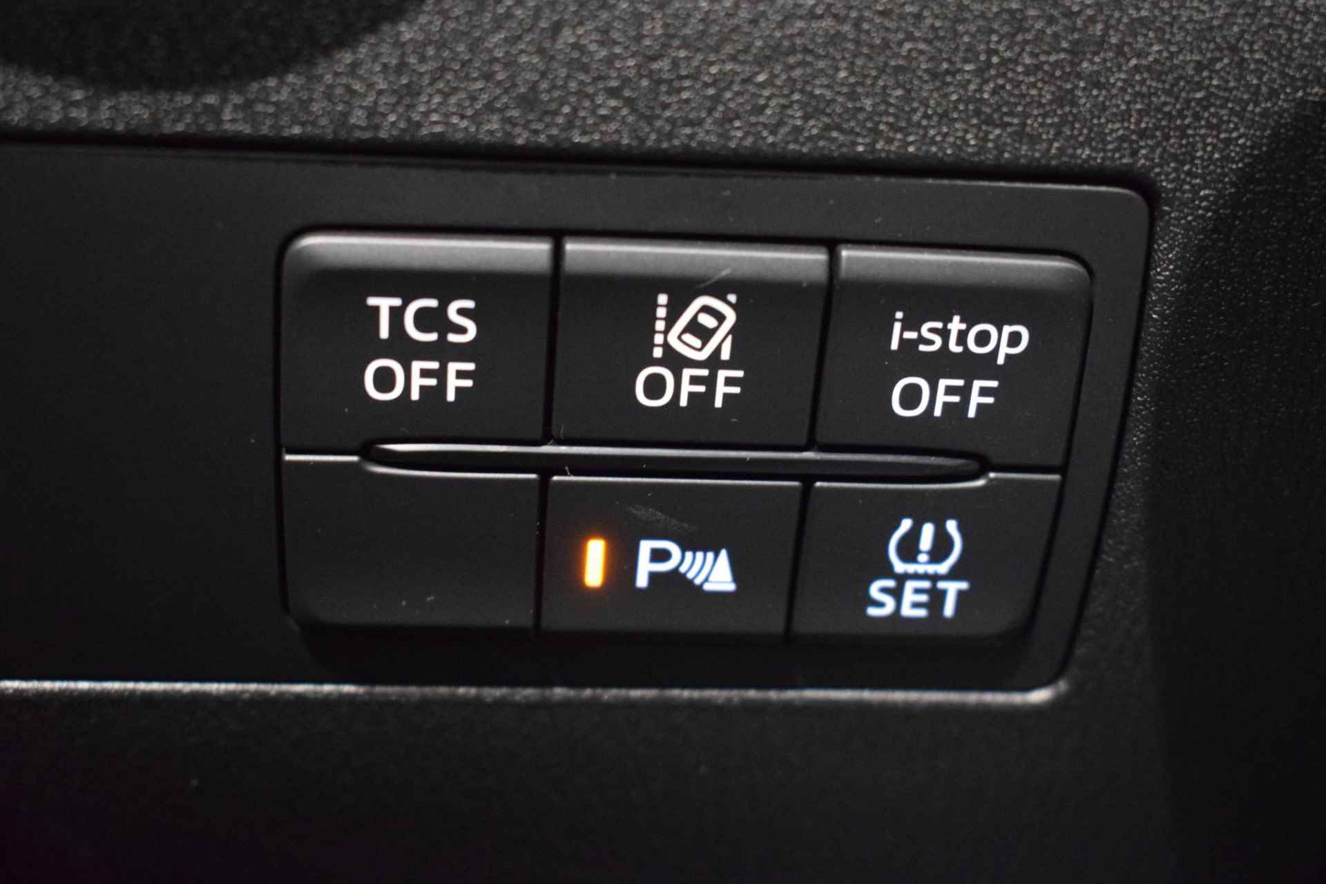 Mazda CX-3 2.0 SkyActiv-G 121 Luxury | Achteruitrijcamera | Parkeersensoren | Dodehoek detectie | Cruise control | Stoelverwarming | Head-up | Navigatie | Keyless entry | - 46/50