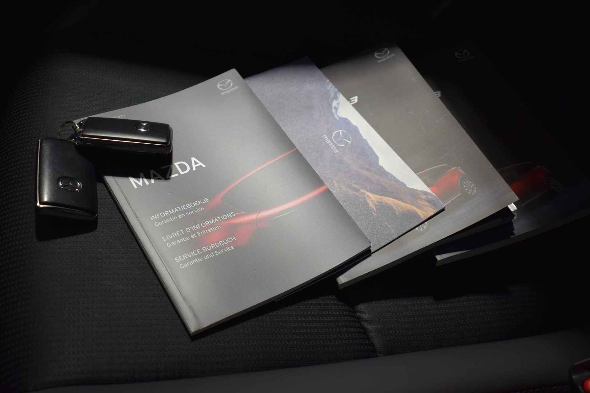Mazda CX-3 2.0 SkyActiv-G 121 Luxury | Achteruitrijcamera | Parkeersensoren | Dodehoek detectie | Cruise control | Stoelverwarming | Head-up | Navigatie | Keyless entry | - 49/50