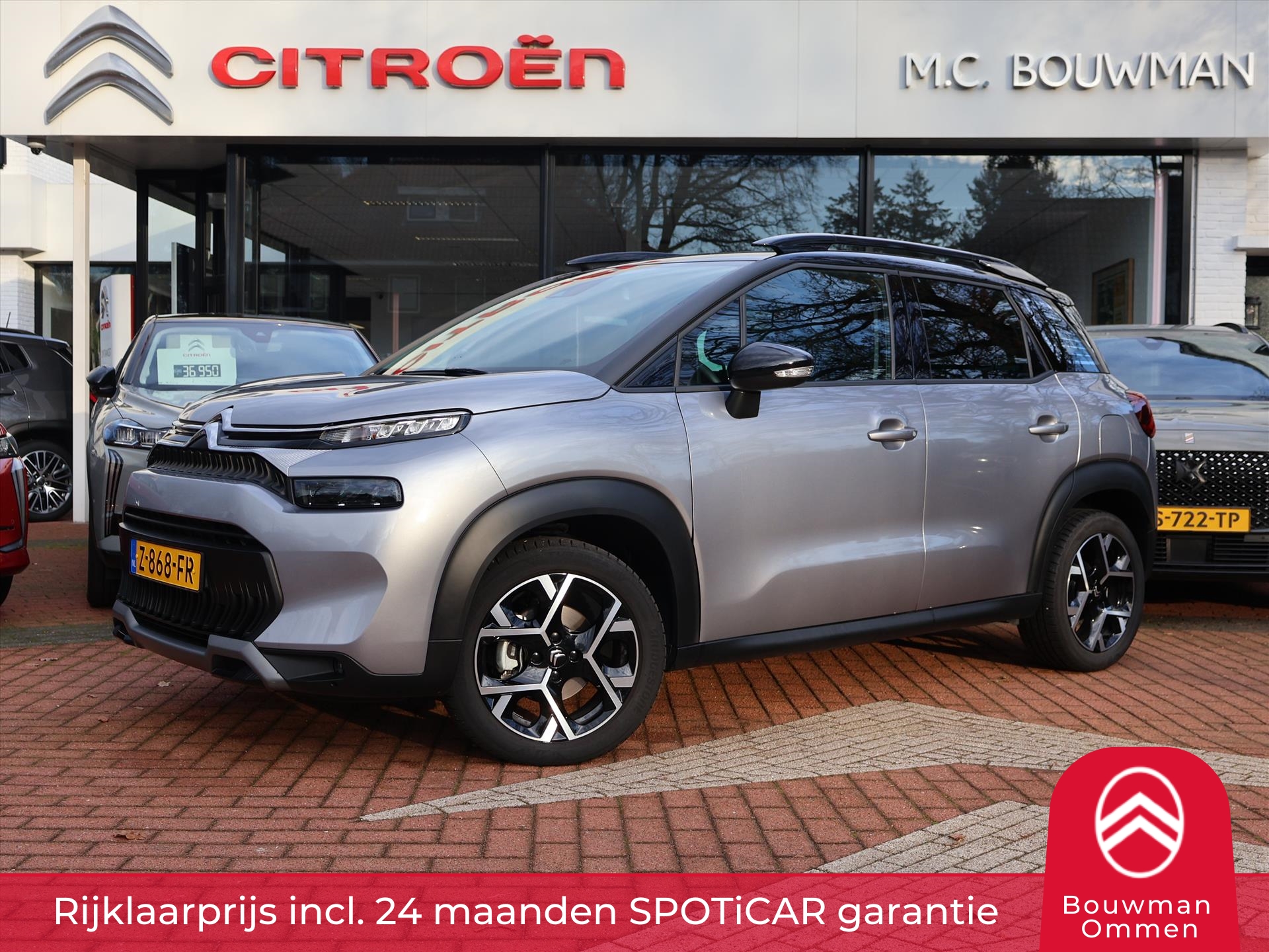 Citroen C3 Aircross PureTech 130PK S&S EAT6 Automaat Max, Rijklaarprijs | Camera | Navigatie | Stoelverwarming