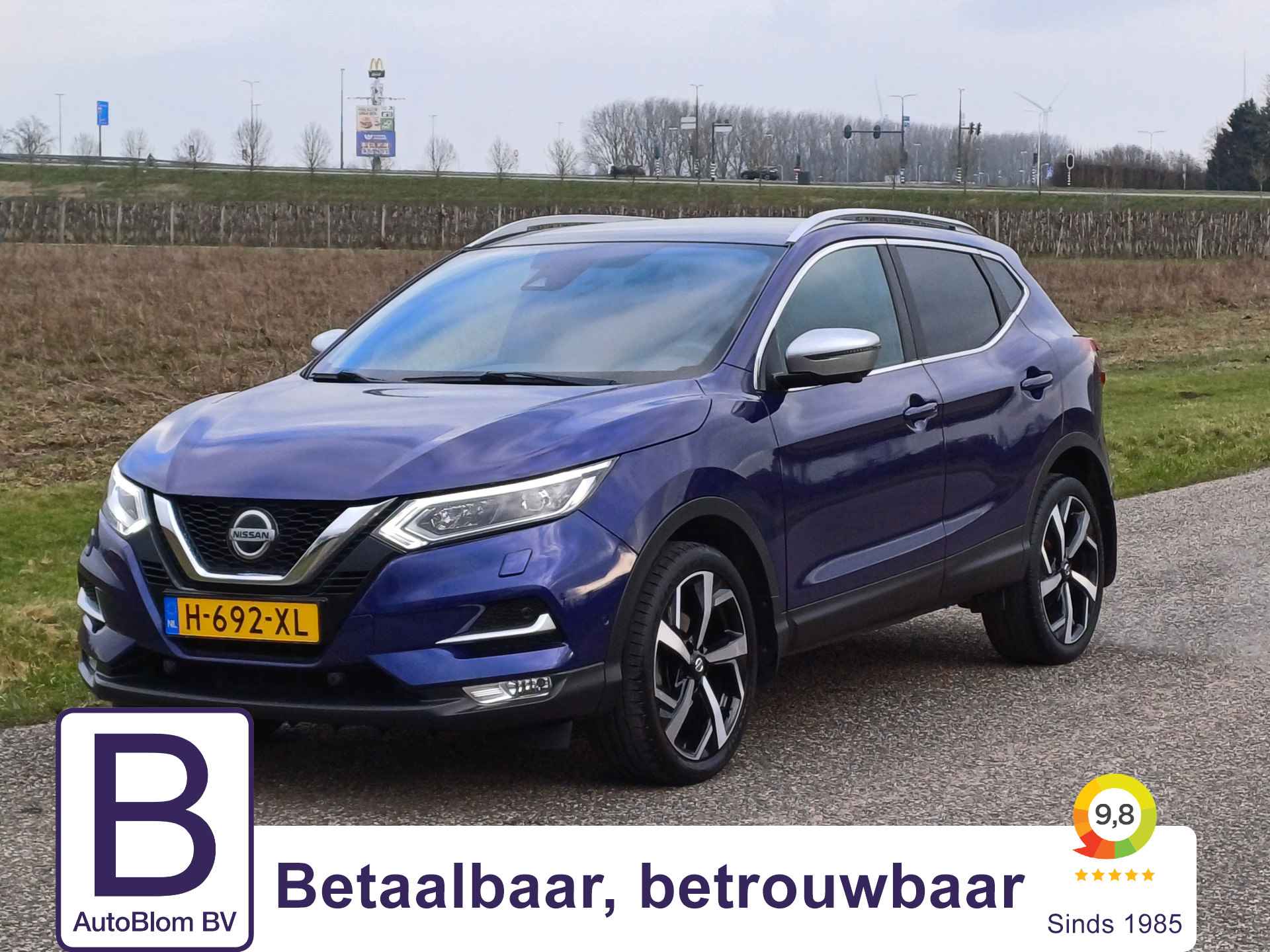 Nissan QASHQAI 1.3 DIG-T Tekna + /Pano/Leer/Clima/Led/Trekh./19"/Bose/Camera/Navi/