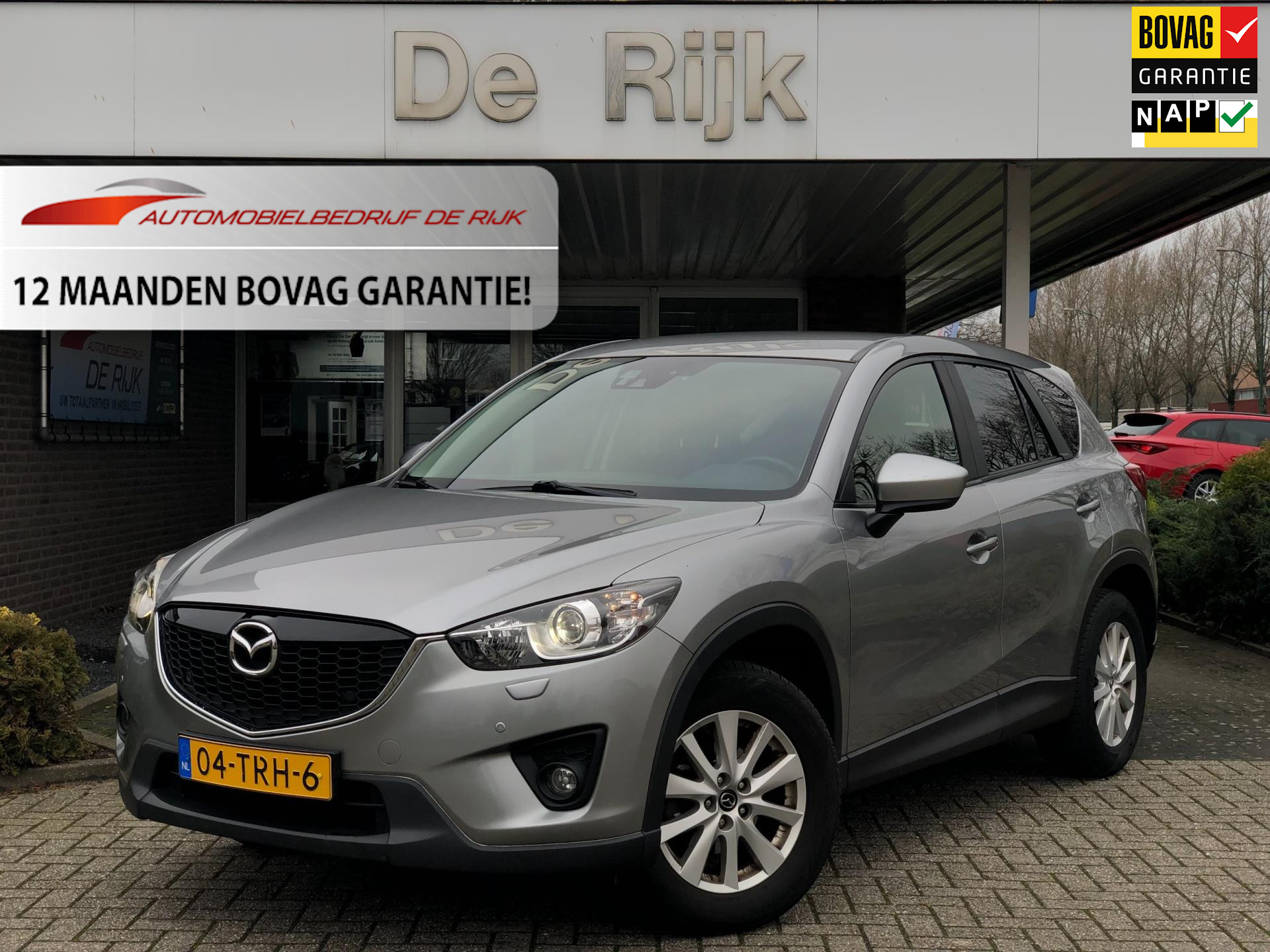 Mazda CX-5 2.0 TS+ Lease Pack 4WD | Navi, PDC, Trekhaak, Cruise, Stoelverw., Dodehoek, Lane Assist | NAP | Allseason banden | bij viaBOVAG.nl