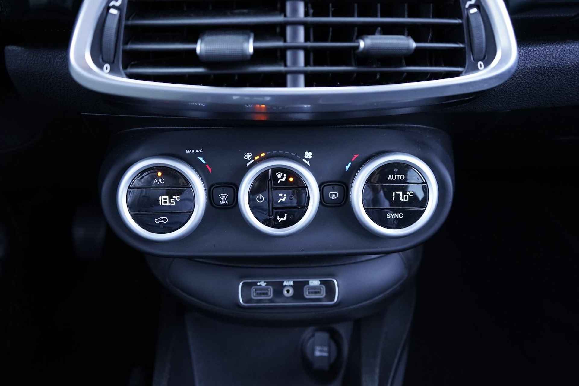 Fiat 500 X Cross 1.0 GSE City Cross|PDC|Nav|LED|Keyless|Orig.NL|17''LM velgen|Clima - 26/31