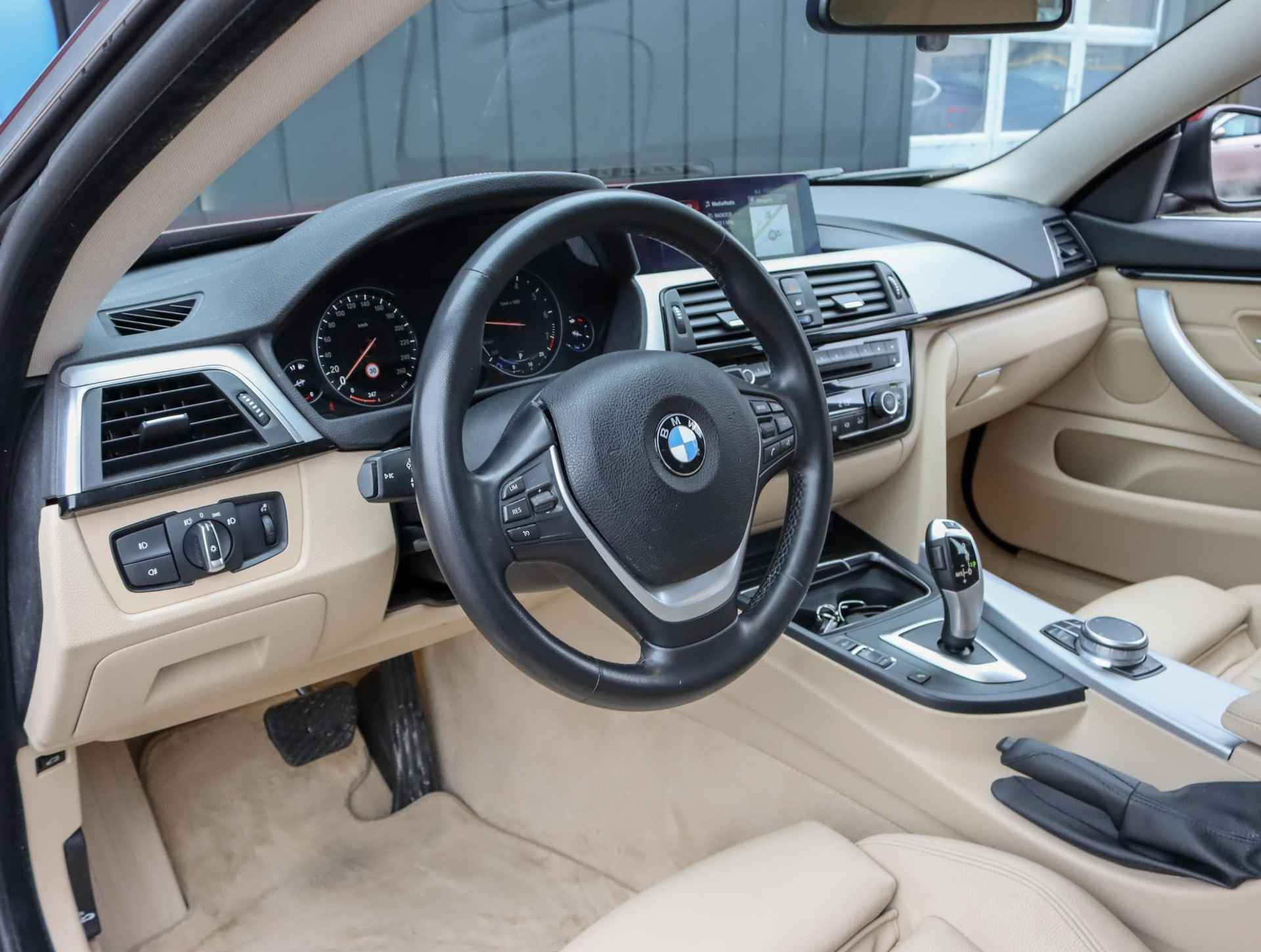 BMW 4-serie Gran Coupé 430i High Executive (1ste eig./Camera/250pk!!/18"LMV/LEER/Electr.klep/LED/NAV.) - 8/50