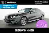 Mercedes-Benz S-klasse 450 e Lang AMG Line / Premium/ Panoramadak/ 20 inch/ Rear Plus Pack/ Achterasbesturing/ Burmester 3D/ Stoelverwarming- & Ventilatie