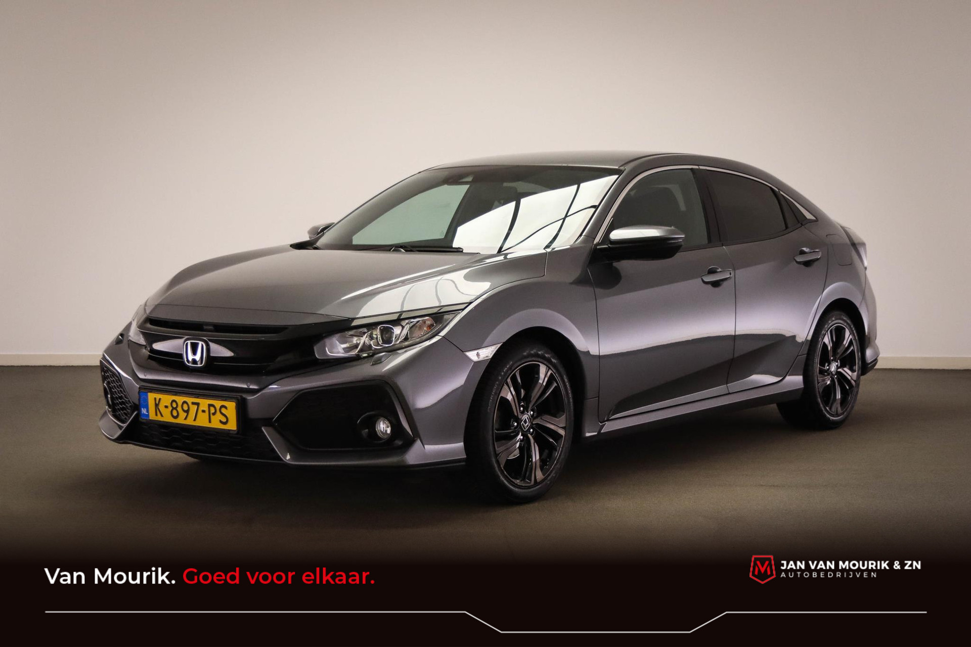 Honda Civic 1.0 i-VTEC Elegance | CLIMA | STOELVERWARMING | ACC | NAVI | DAB | PDC | CAMERA | 17" | DEALER ONDERHOUDEN