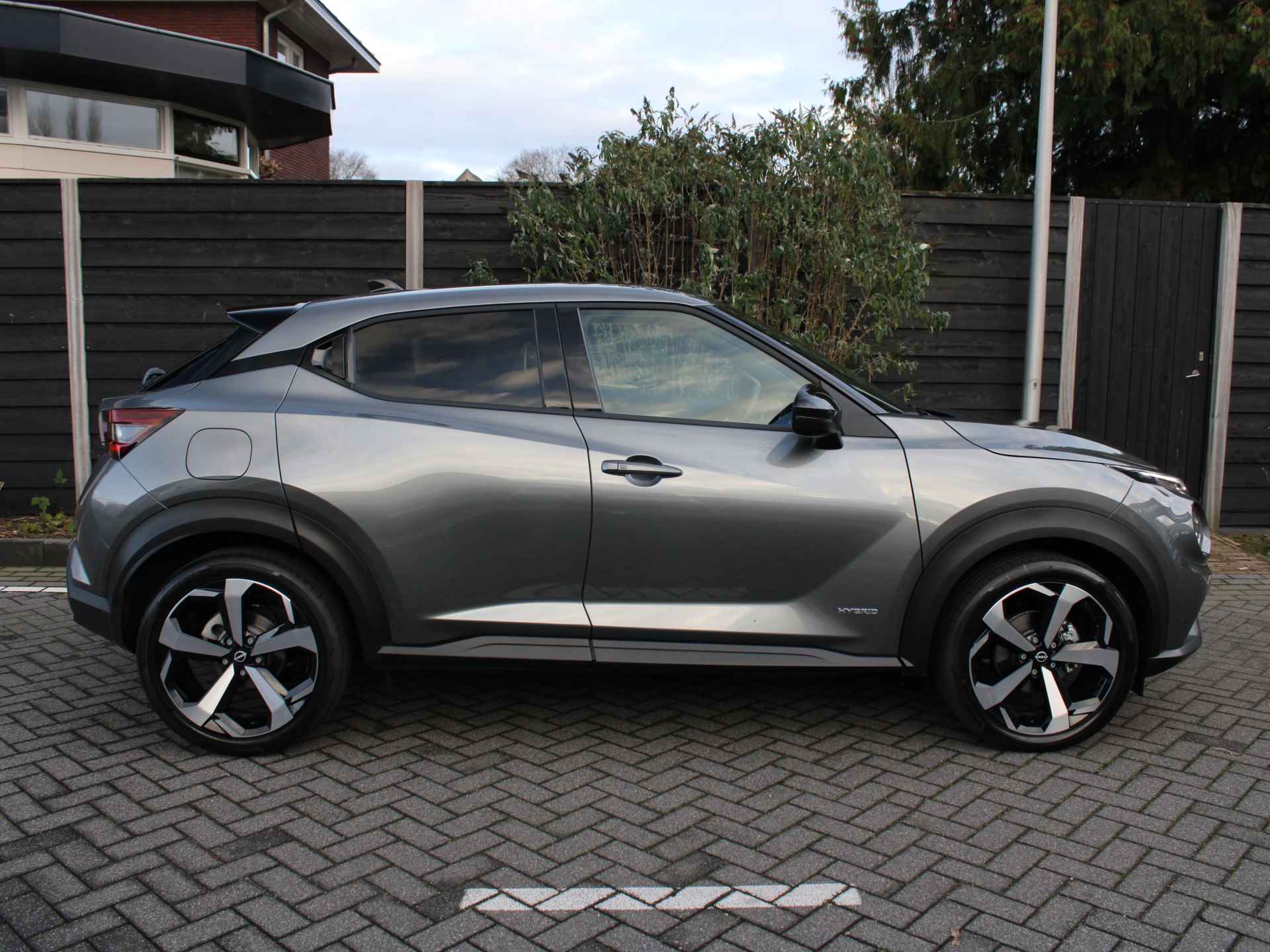 Nissan Juke 1.6 Hybrid 143PK Tekna Automaat Navigatie, Leder, Rondomzicht Camera, Keyless Entry & Start, Parkeersensoren - 11/43