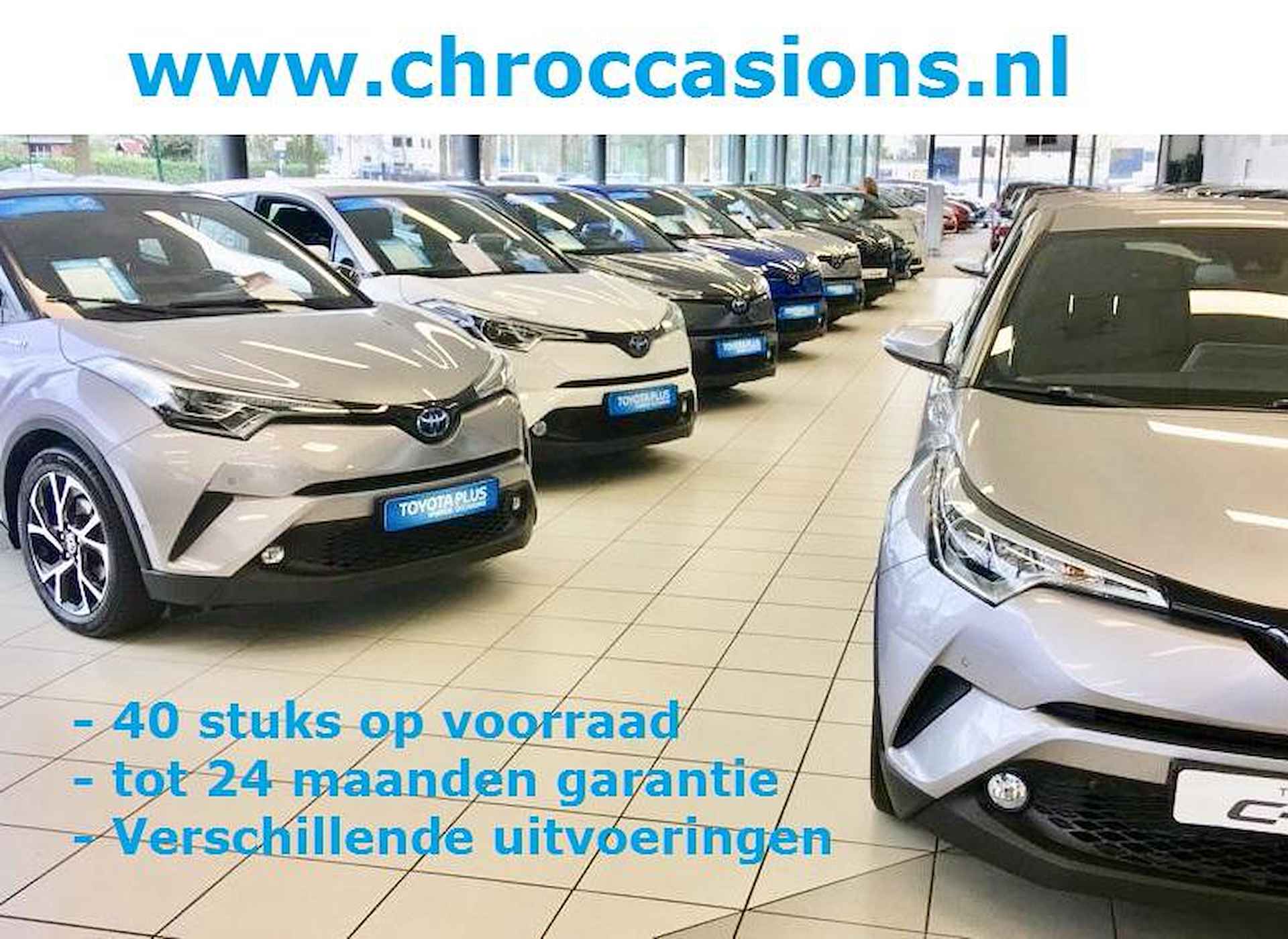 Toyota C-HR 1.8 Hybrid Black Edition, Zwart Leder, JBL, BSM, Sensoren, Cruise & Climate control! - 3/18