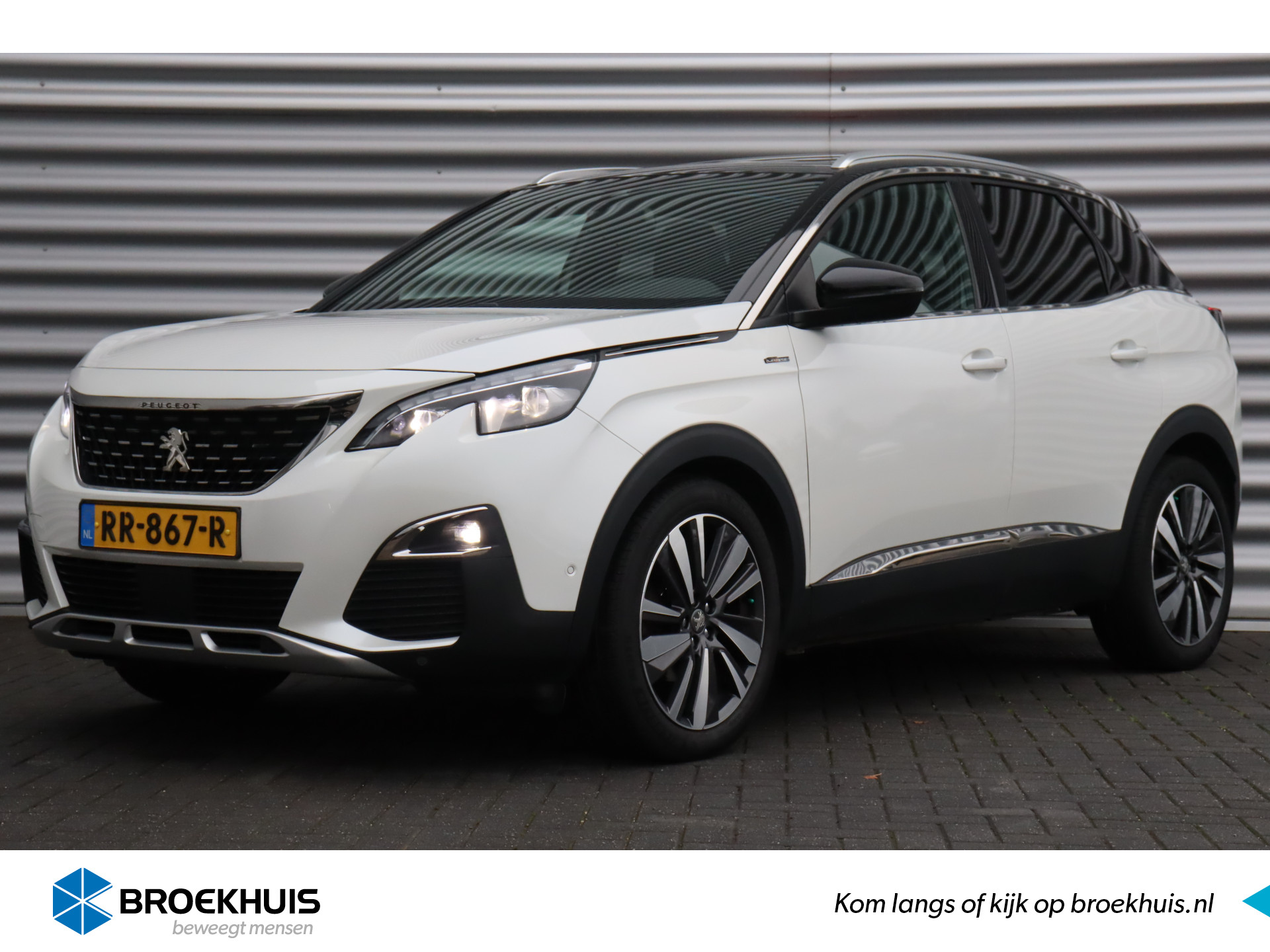 Peugeot 3008 1.6 PURETECH 165PK GT-LINE AUTOMAAT / NAVI / LEDER / CLIMA / PDC / 19" LMV / CAMERA / KEYLESS / FULL-LED / AFN. TREKHAAK / SCHUI