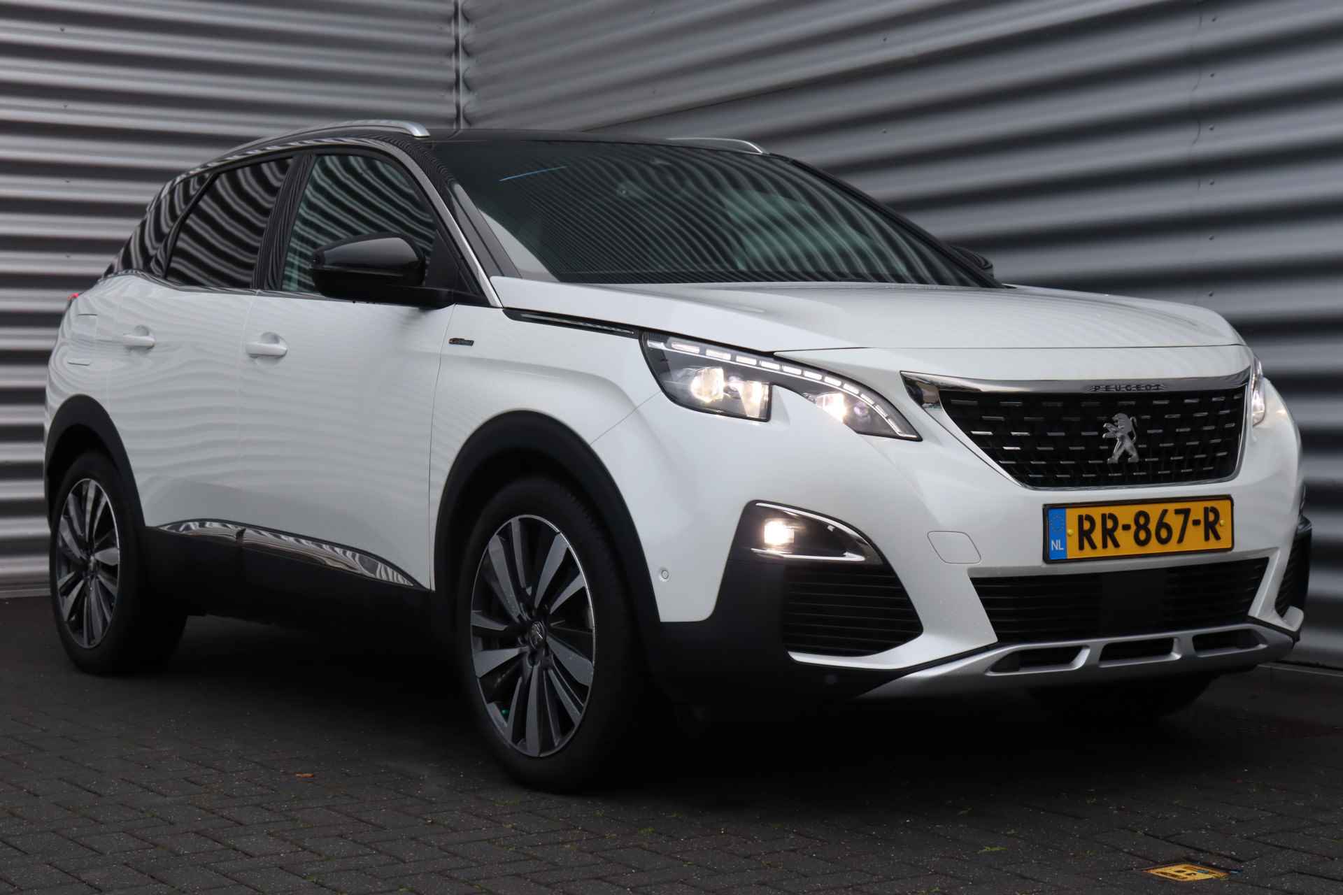 Peugeot 3008 1.6 PURETECH 165PK GT-LINE AUTOMAAT / NAVI / LEDER / CLIMA / PDC / 19" LMV / CAMERA / KEYLESS / FULL-LED / AFN. TREKHAAK / SCHUI - 4/45