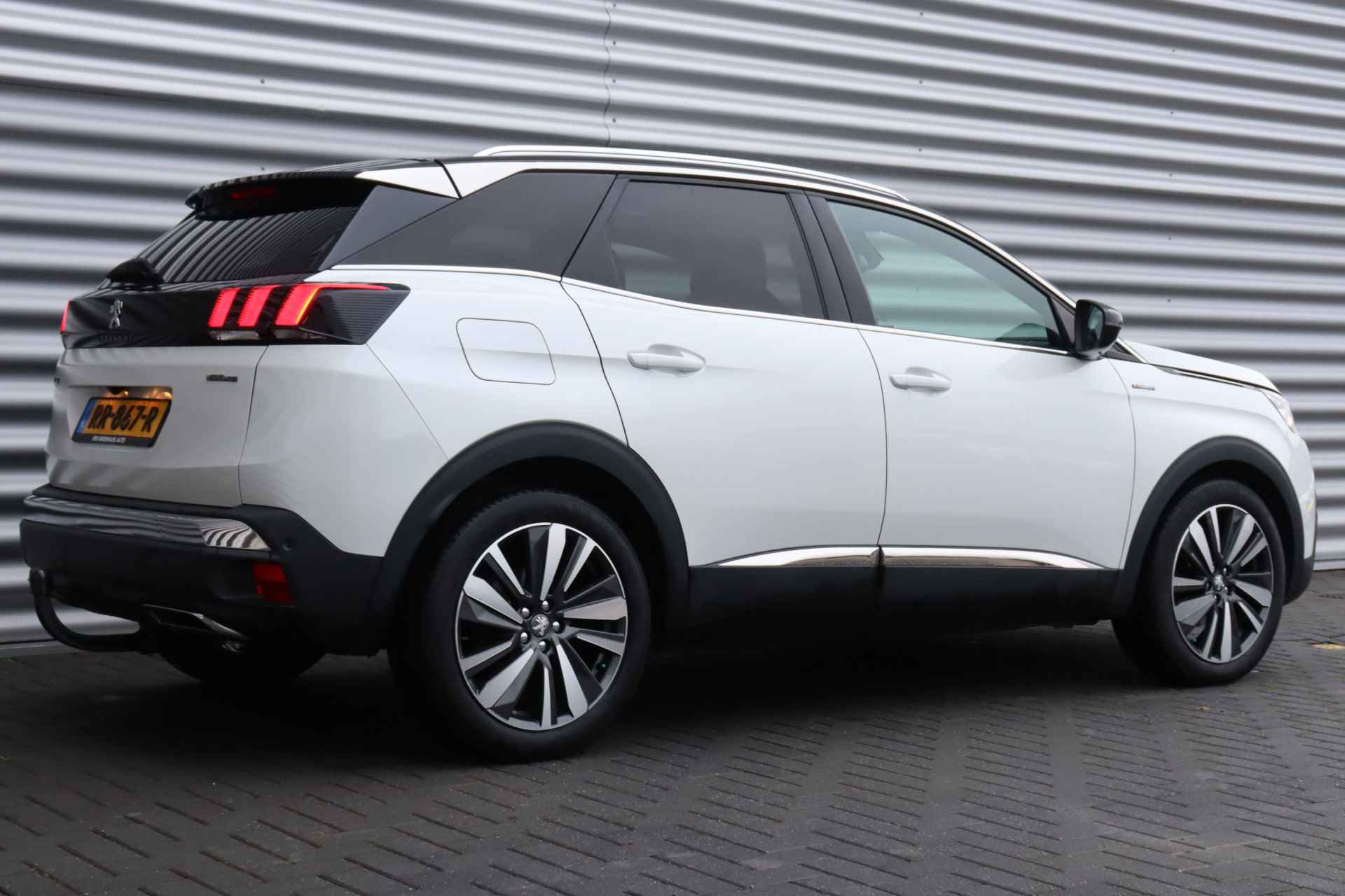 Peugeot 3008 1.6 PURETECH 165PK GT-LINE AUTOMAAT / NAVI / LEDER / CLIMA / PDC / 19" LMV / CAMERA / KEYLESS / FULL-LED / AFN. TREKHAAK / SCHUI - 7/45