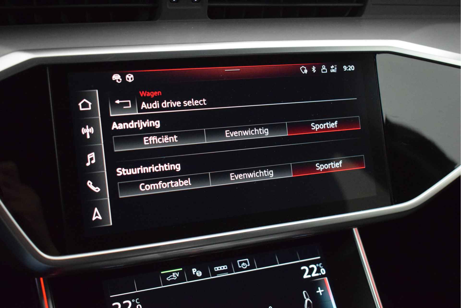 Audi A6 Avant 55 TFSI e 368pk quattro 2x S-Line Black Edition Trekhaak 360Camera Matrix Led B&O Stoelverwarming Navigatie - 30/64