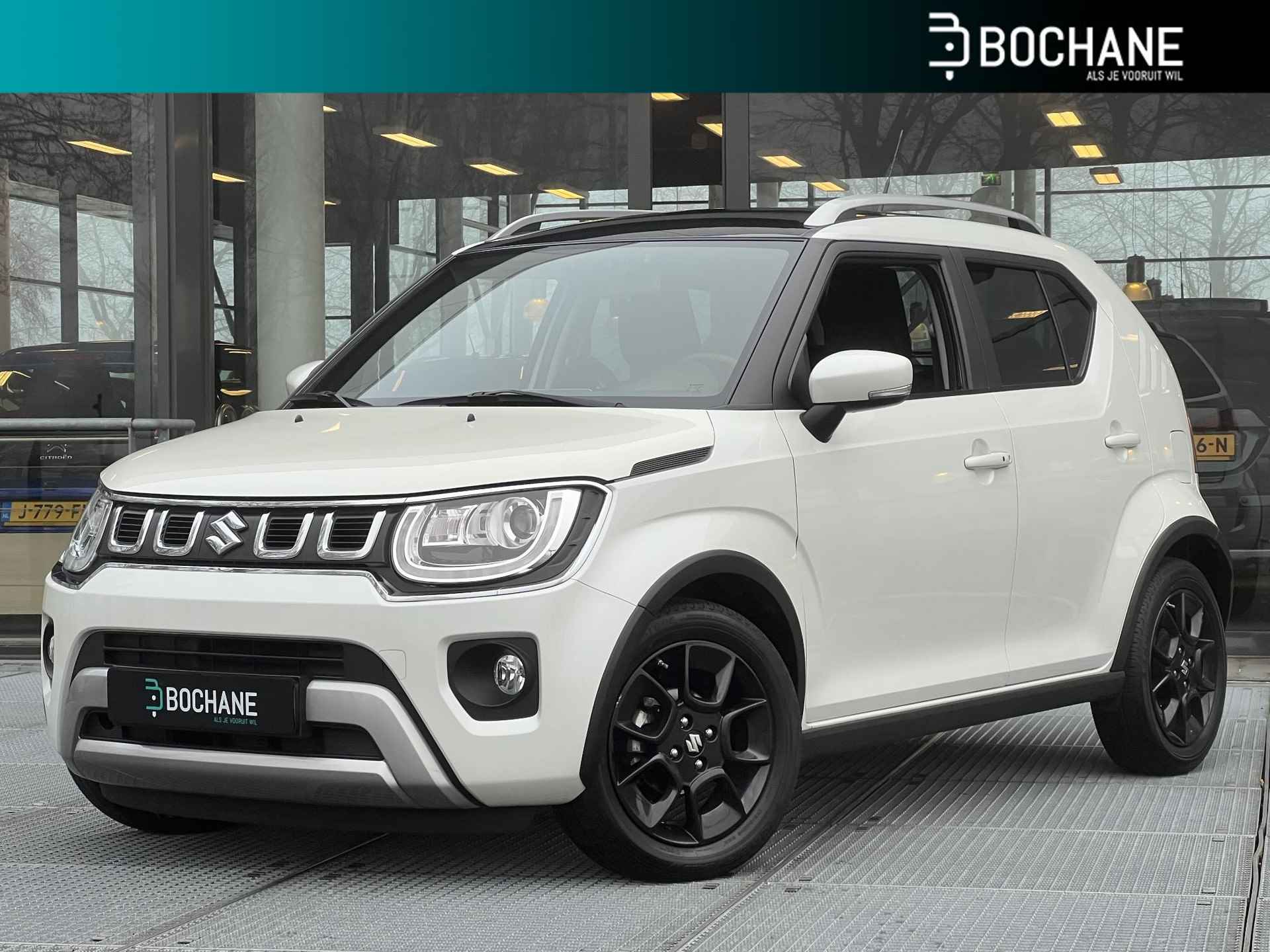 Suzuki Ignis 1.2 Smart Hybrid Style CVT Automaat | Carplay | Achteruitrijcamera en parkeersensoren achter | Navigatie - 1/32