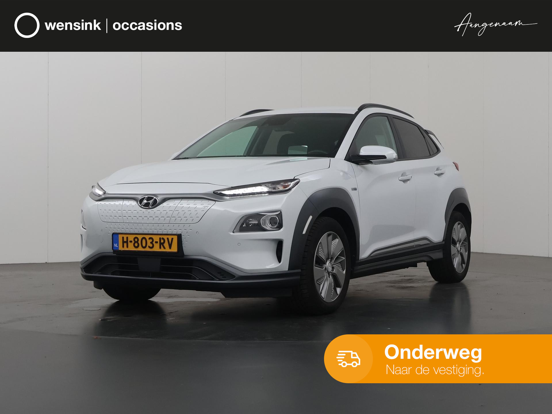 Hyundai Kona EV Fashion 64 kWh | HUD | LED | Navigatie | Camera | DAB | Apple CarPlay/Android Auto | Stoelverwarming | Adaptieve Cruise Control | Krell Audio |