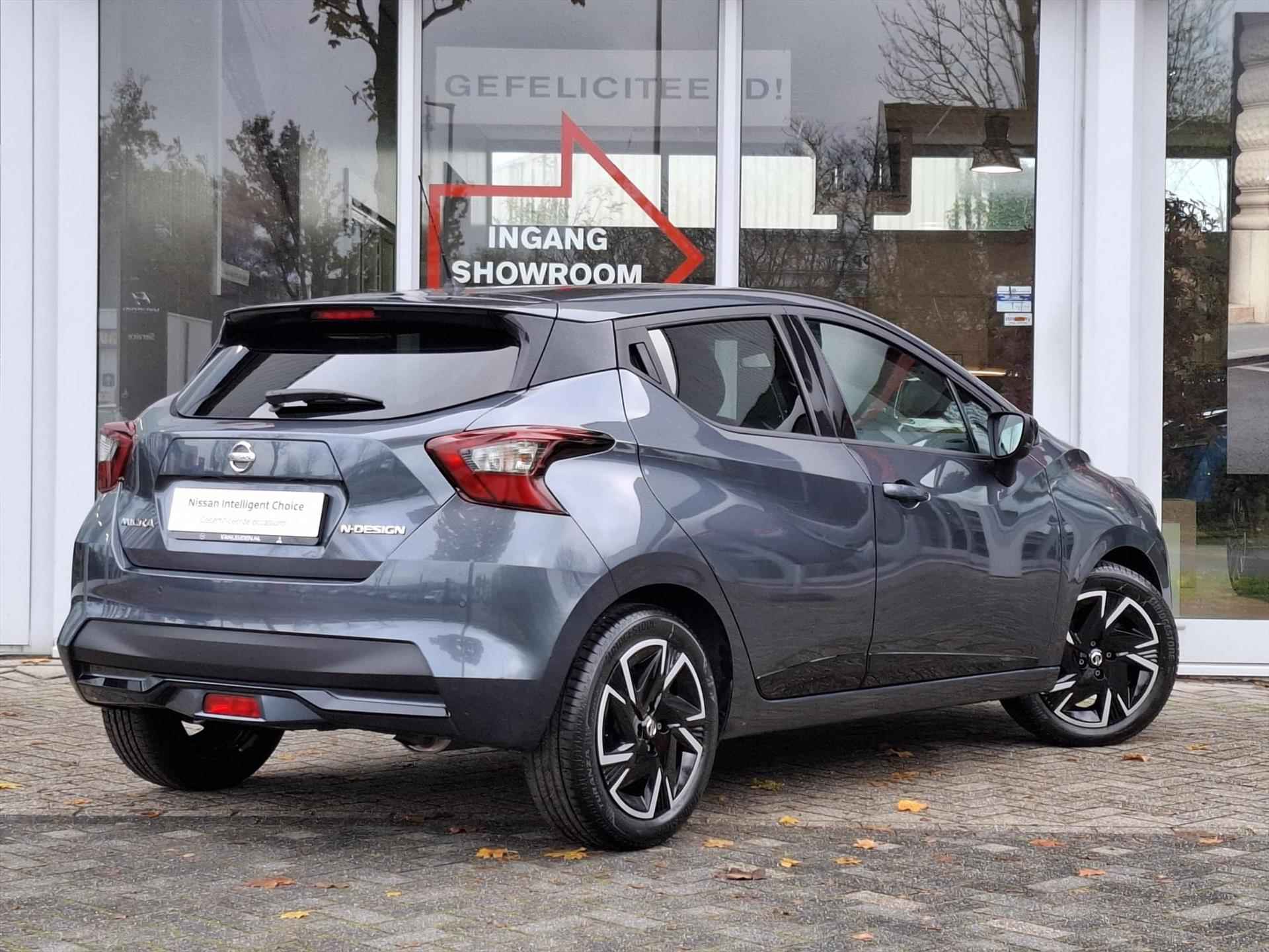 Nissan Micra 1.0 IG-T 92pk N-Design | Navigatie | Bose | Cruise Conrol | Apple CarPlay | Android Auto - 4/33