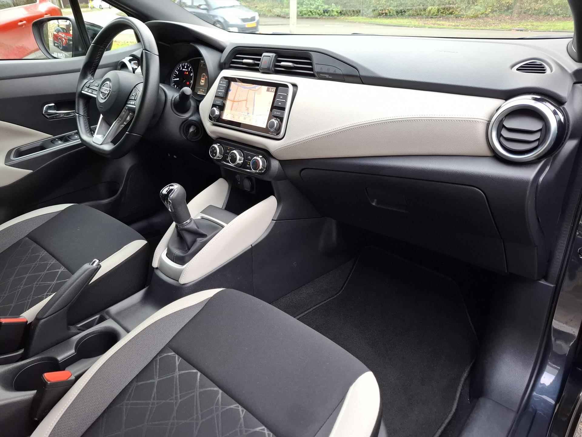 Nissan Micra 1.0 IG-T 92pk N-Design | Navigatie | Bose | Cruise Conrol | Apple CarPlay | Android Auto - 21/33