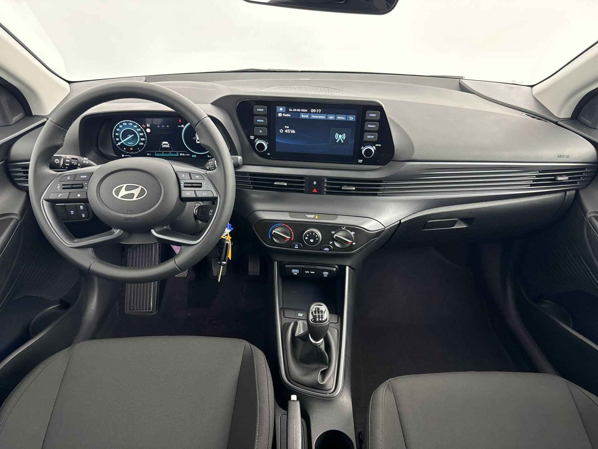 Hyundai i20 1.0 T-GDI Comfort | APPLE CARPLAY/AUTO ANDROID | PARKEER CAMERA ACHTER | INCL €3500,- REGISTRATIE KORTING | CRUISE CONTROL | 16" licht metalen velgen | direct leverbaar | - 9/32