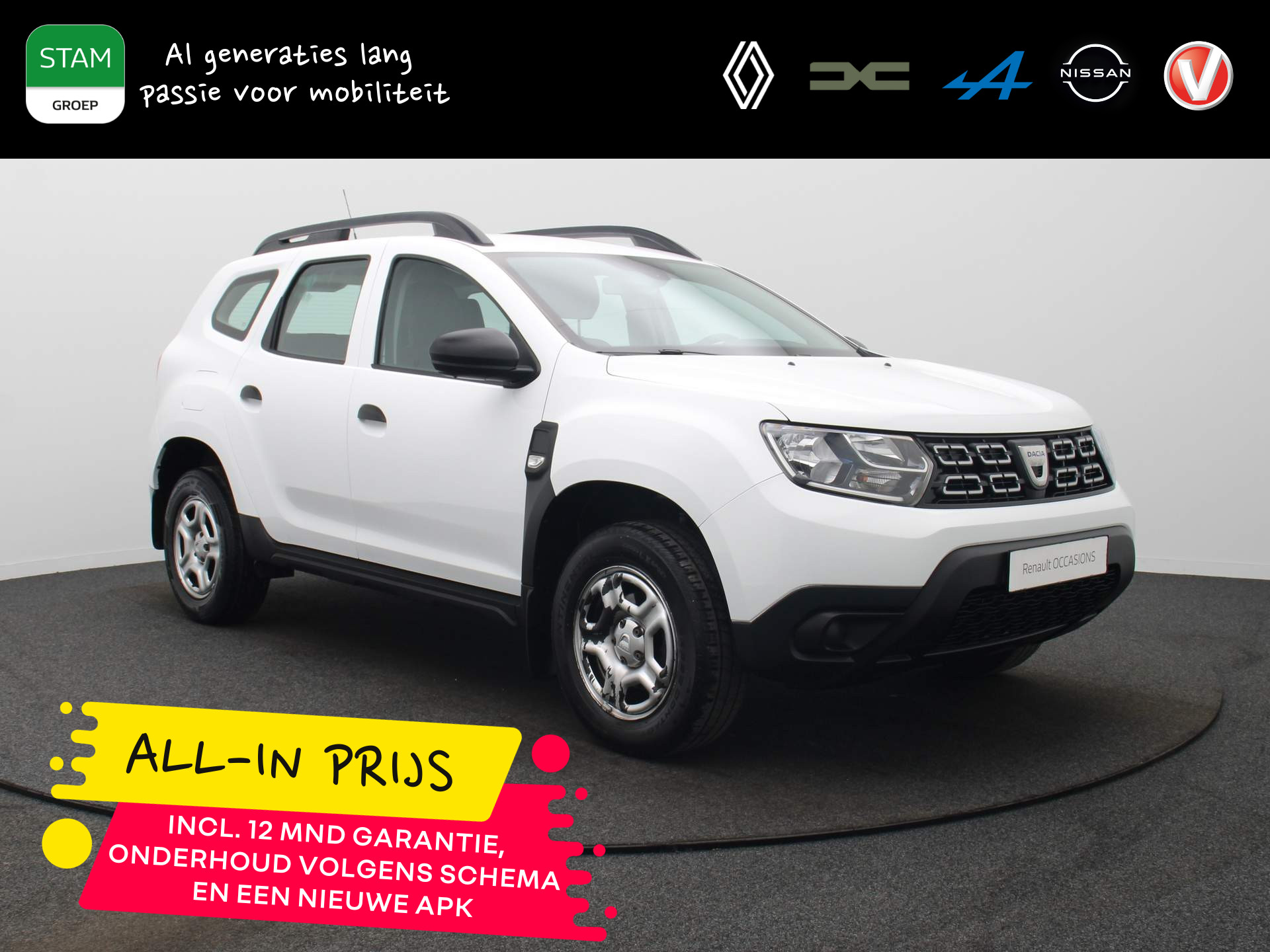 Dacia Duster TCe 125pk Essential ALL-IN PRIJS! Airco | Bluetooth | Trekhaak bij viaBOVAG.nl