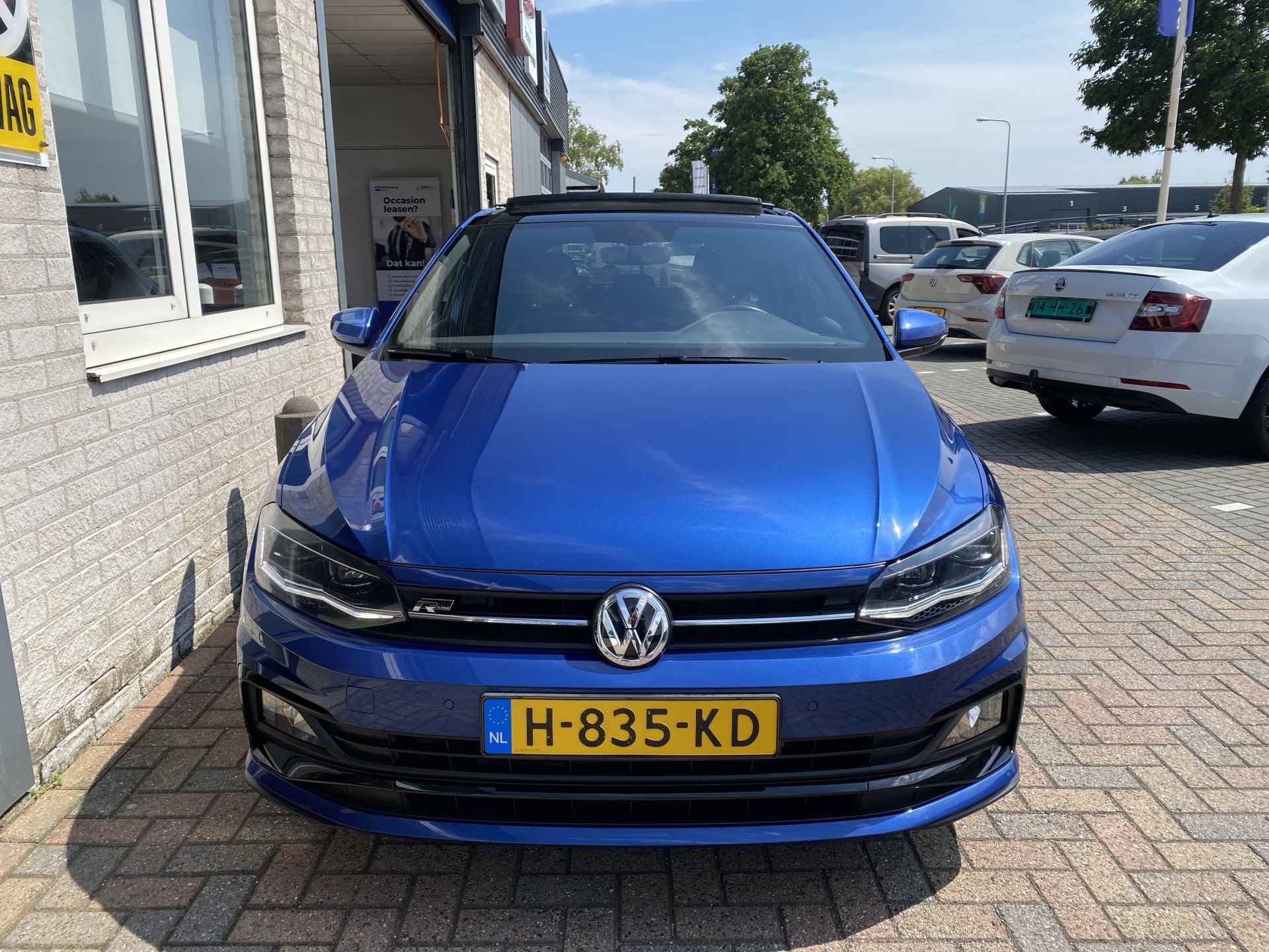 Volkswagen Polo 1.0 TSI R-Line / PANODAK/ CRUISE/ DIGITAL DASH/ NAVI/ DAB/ APP-CONNECT/ PARK. SENSOREN/ CLIMA - 31/40