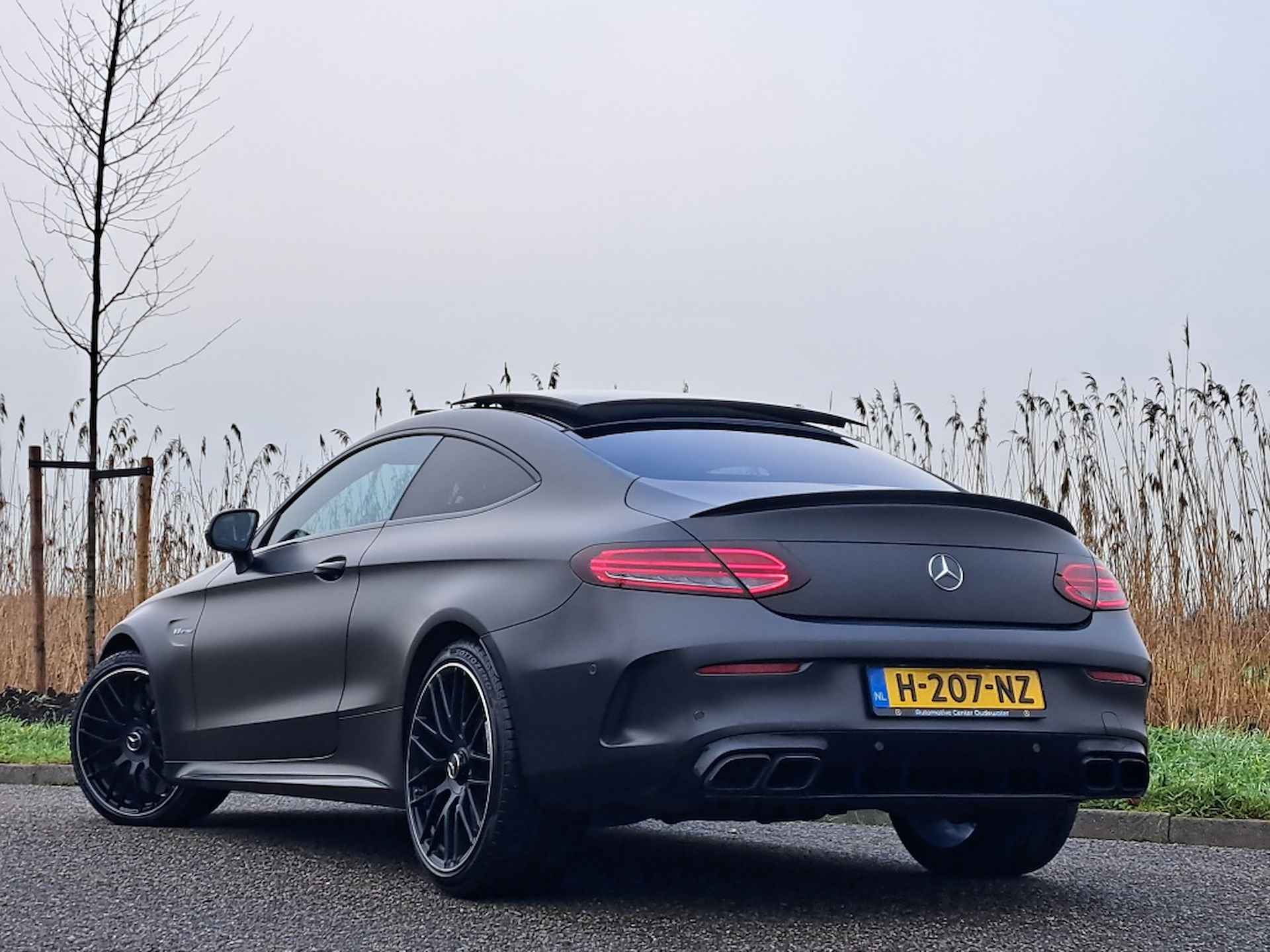 Mercedes-benz C-klasse AMG C63 S | 825 PK | KERAMISCH | PANO | ACC | MAT ZWART - 2/72