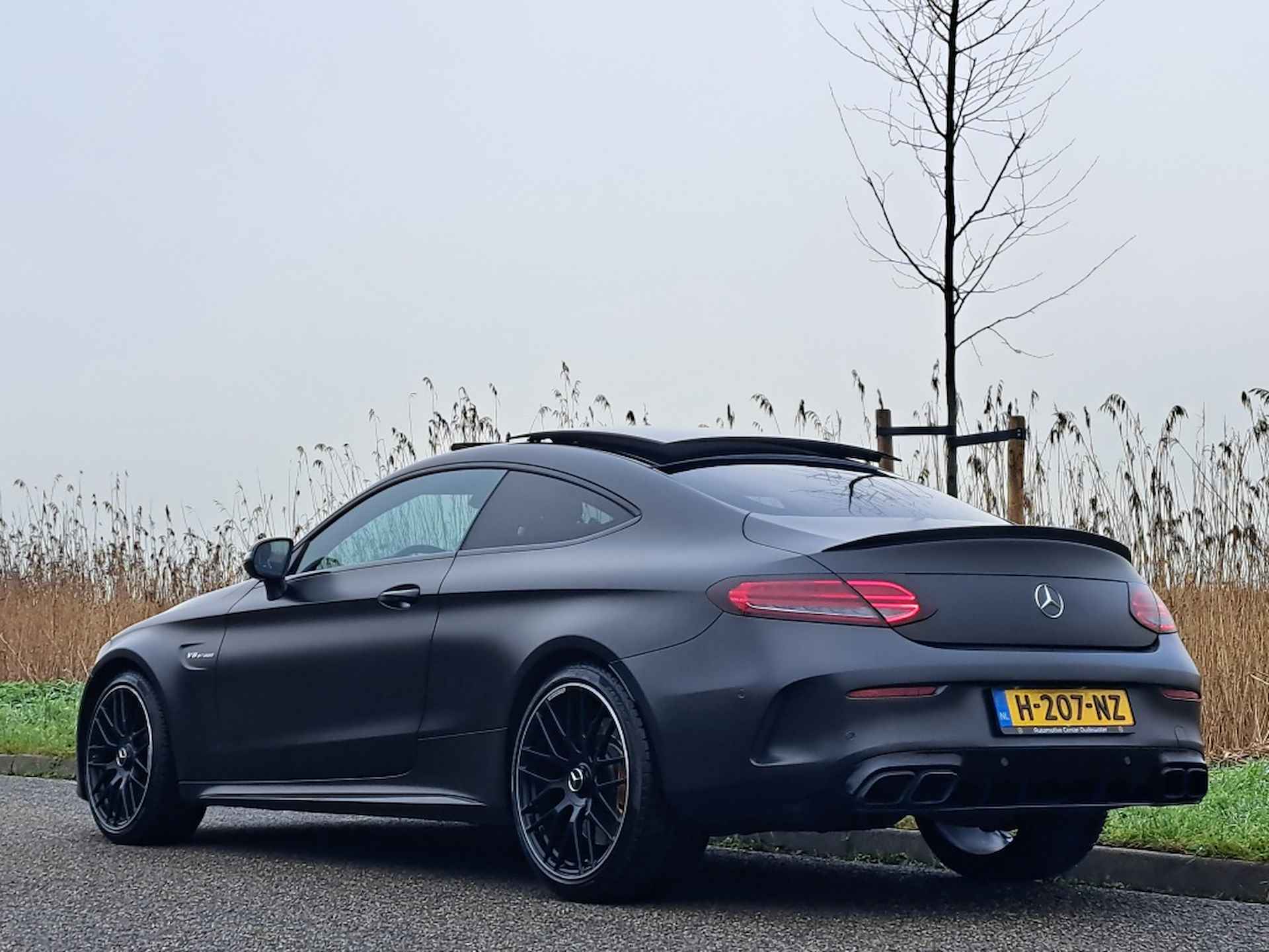 Mercedes-benz C-klasse AMG C63 S | 825 PK | KERAMISCH | PANO | ACC | MAT ZWART - 12/72