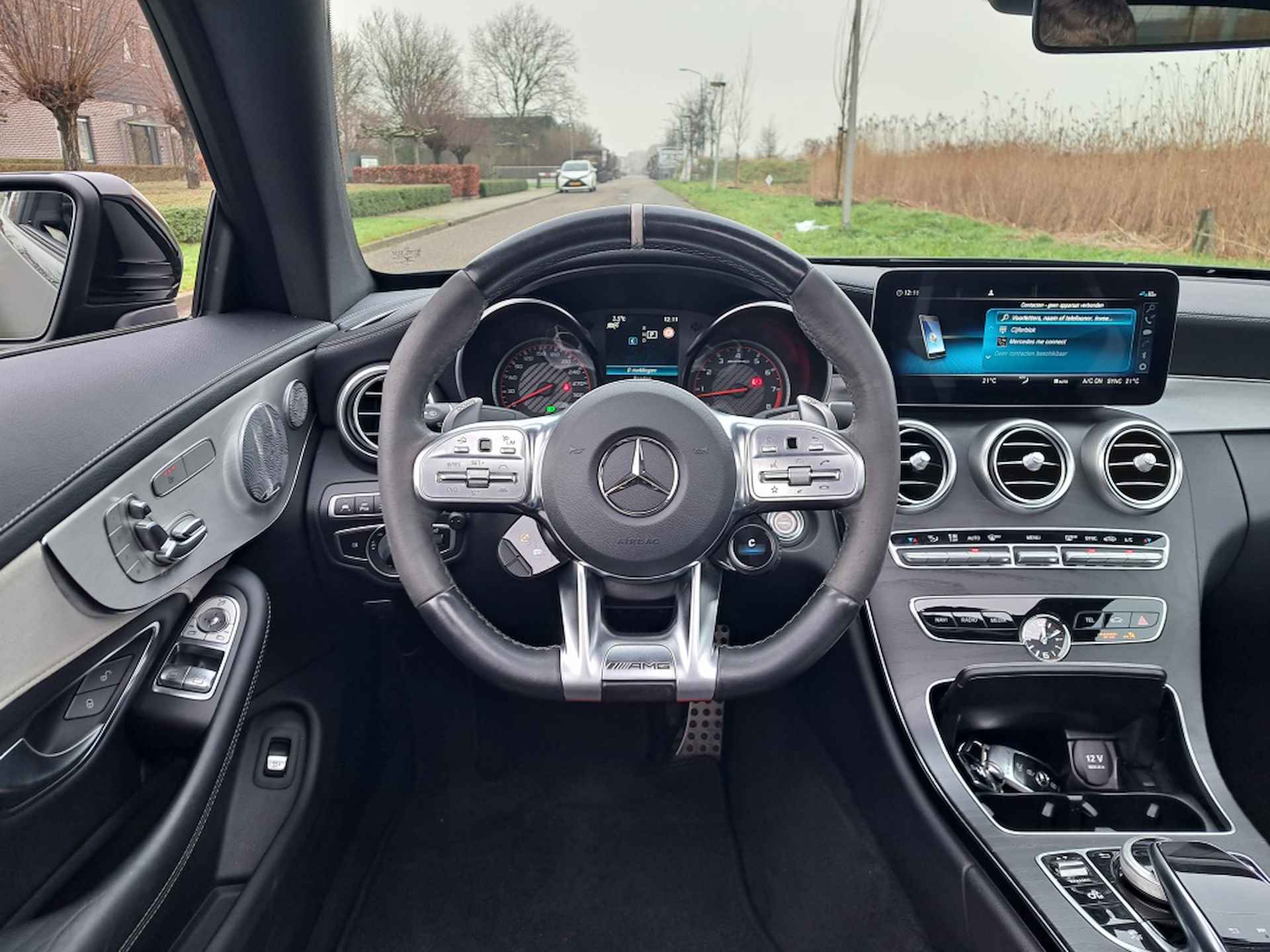 Mercedes-benz C-klasse AMG C63 S | 825 PK | KERAMISCH | PANO | ACC | MAT ZWART - 29/72