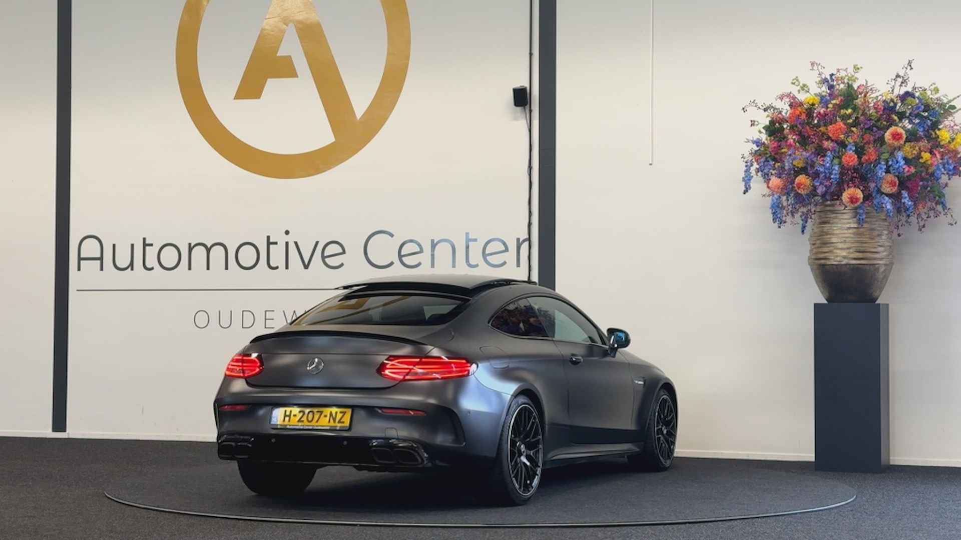 Mercedes-benz C-klasse AMG C63 S | 825 PK | KERAMISCH | PANO | ACC | MAT ZWART - 2/50