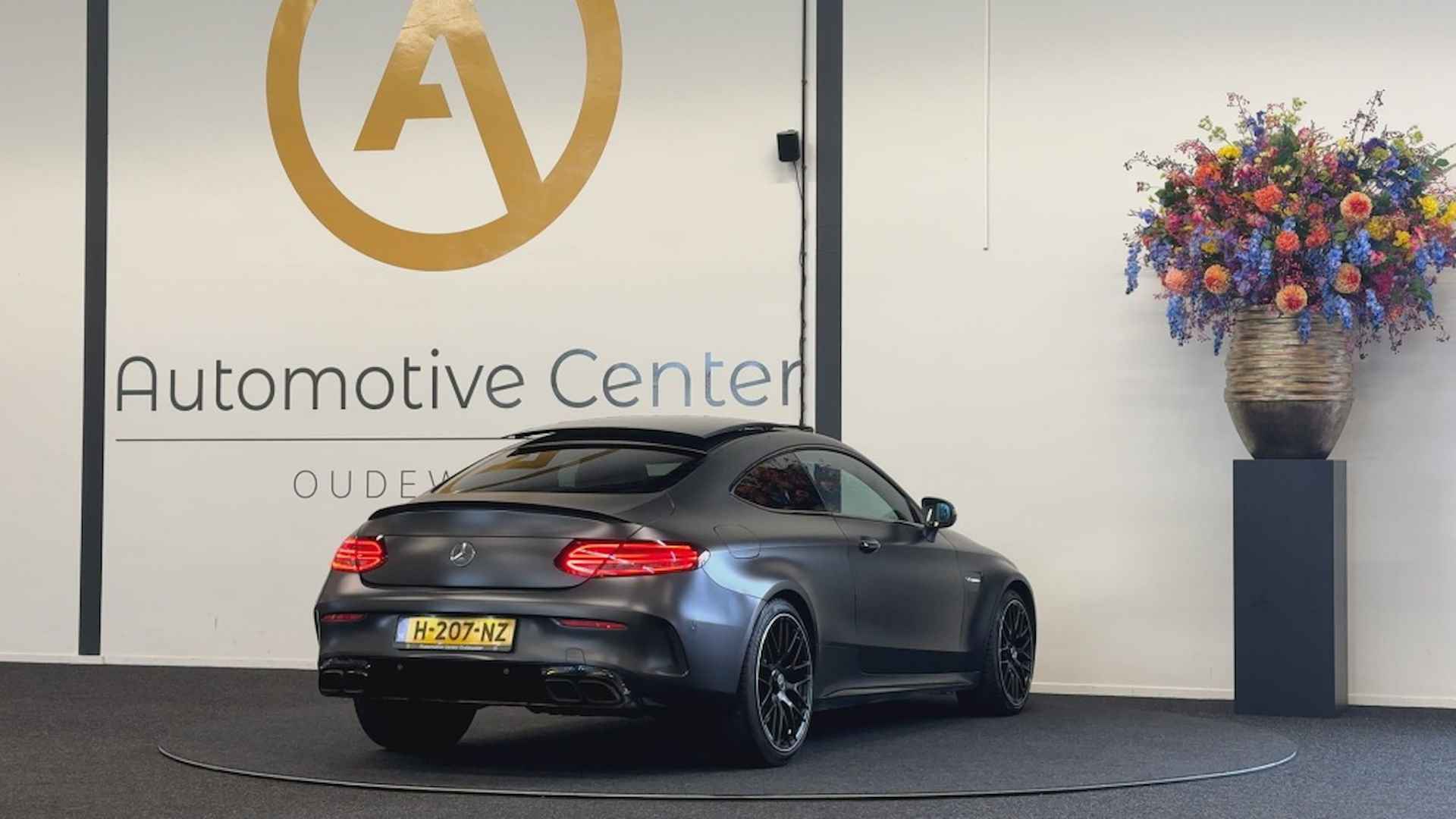 Mercedes-benz C-klasse AMG C63 S | 825 PK | KERAMISCH | PANO | ACC | MAT ZWART - 15/50