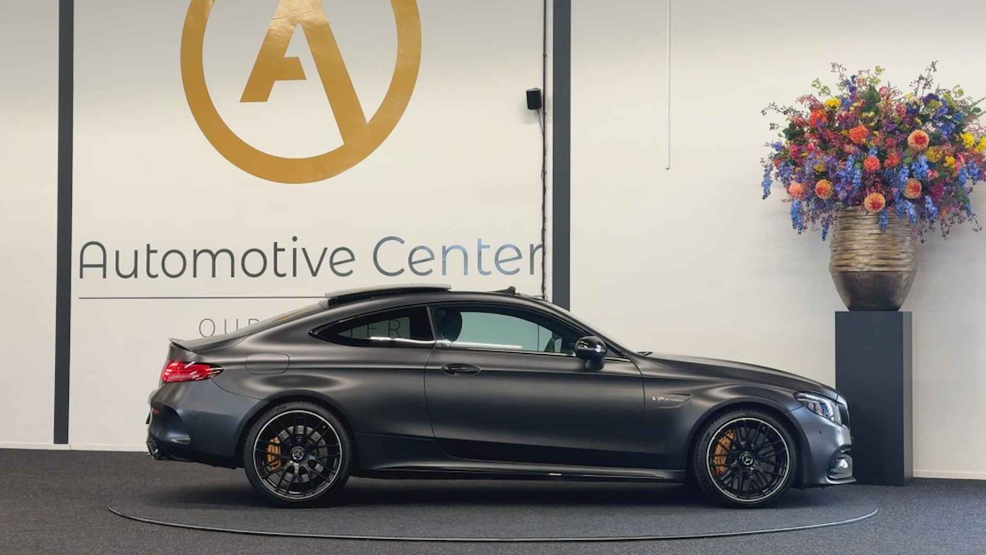 Mercedes-benz C-klasse AMG C63 S | 825 PK | KERAMISCH | PANO | ACC | MAT ZWART - 16/50