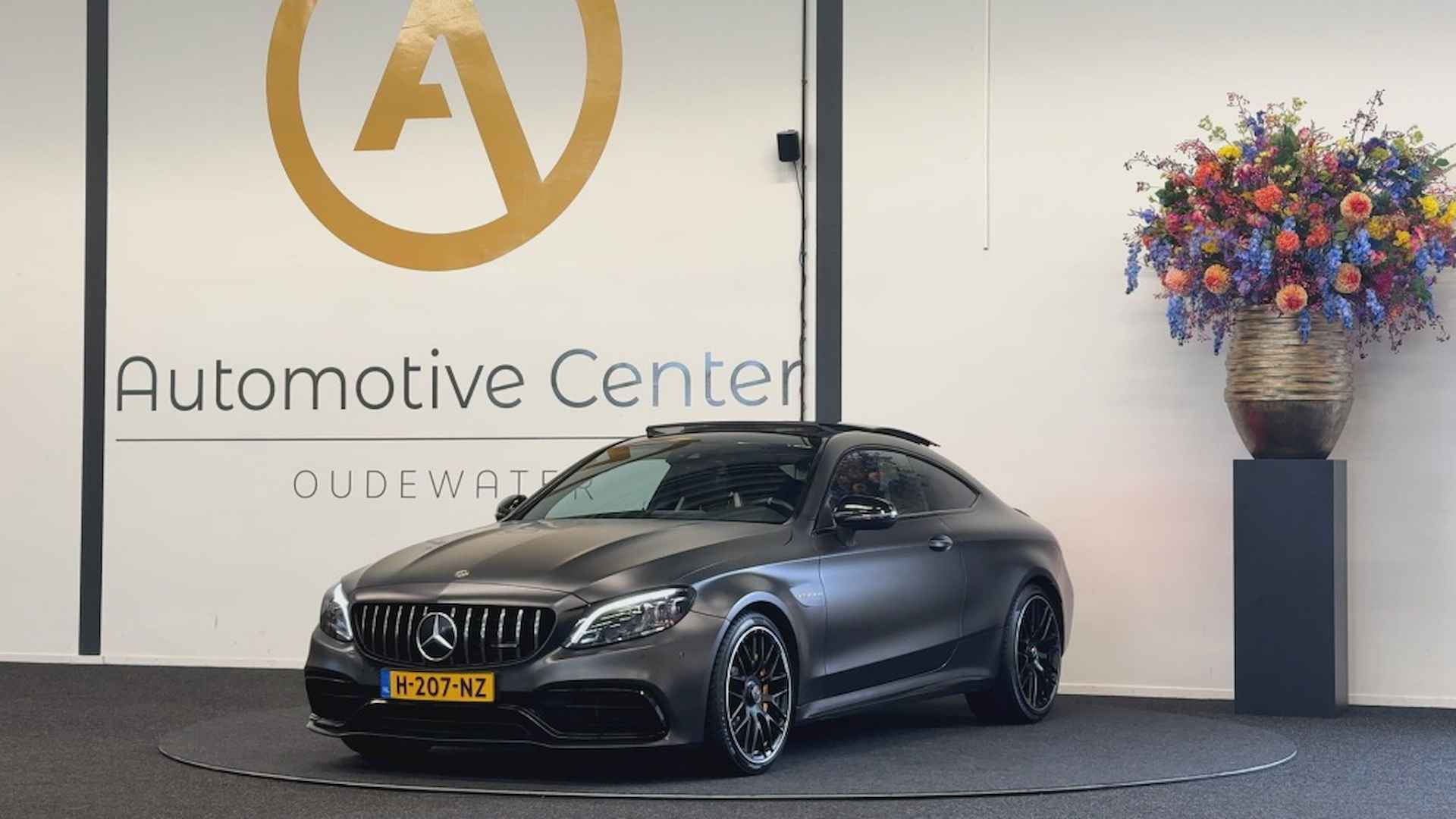 Mercedes-benz C-klasse AMG C63 S | 825 PK | KERAMISCH | PANO | ACC | MAT ZWART - 11/50