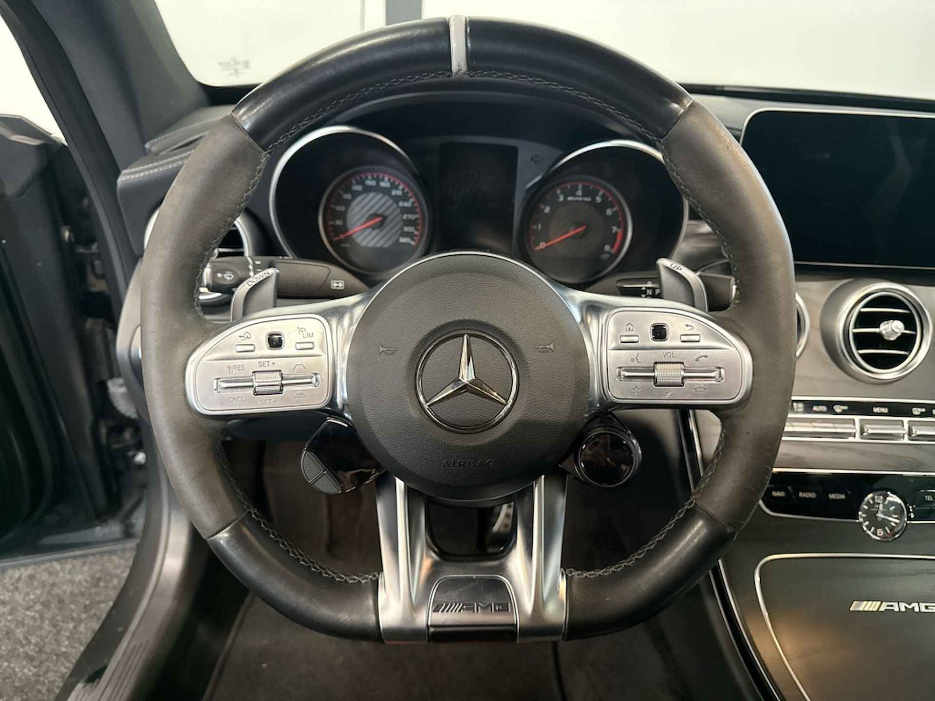 Mercedes-benz C-klasse AMG C63 S | 825 PK | KERAMISCH | PANO | ACC | MAT ZWART - 27/50