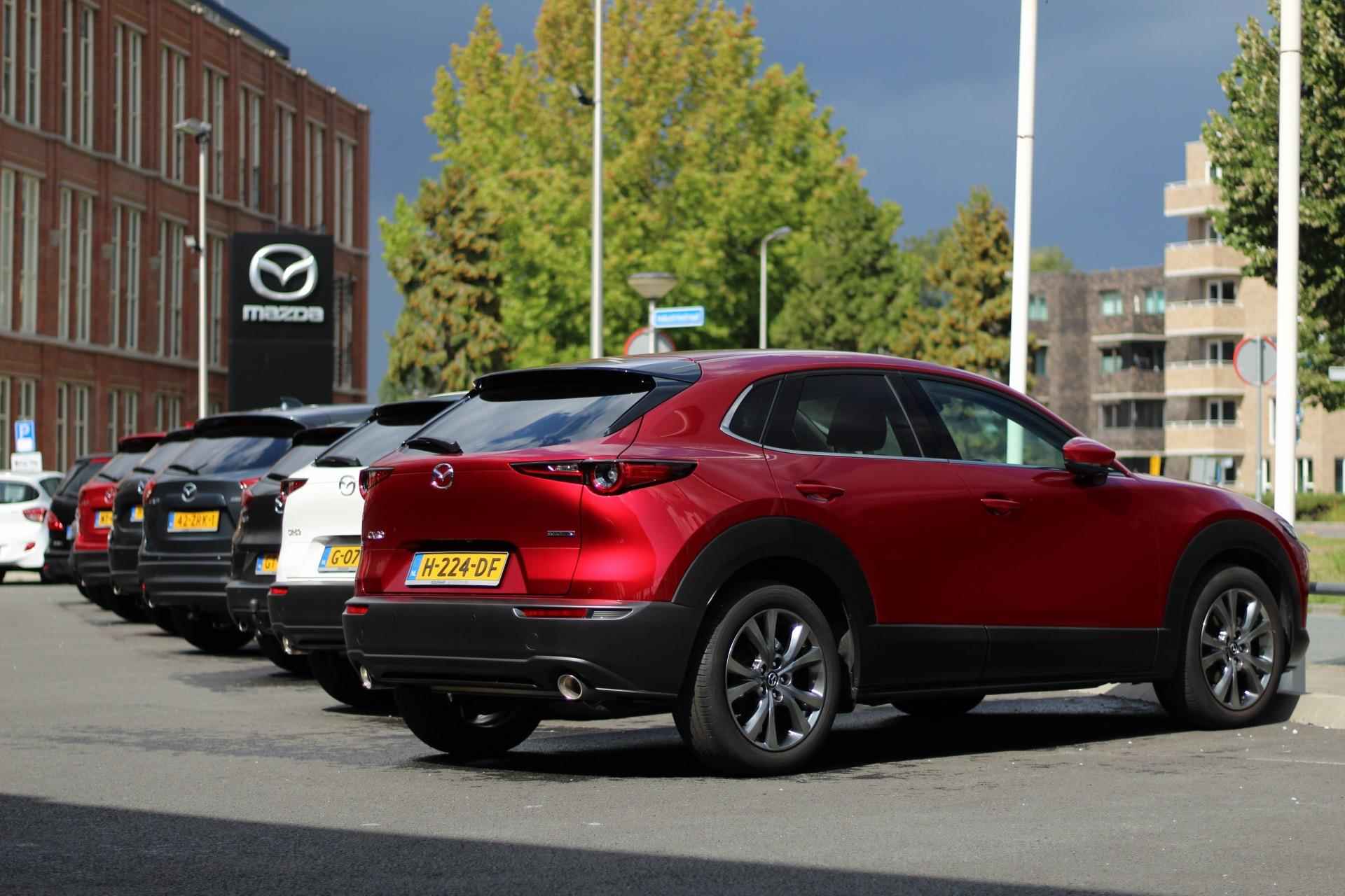 Mazda CX-3 Automaat 2.0 Sky-G 120 Signature-Line /Volledig onderhouden/Navi/HUD/Keyless/ECC/Nappa leder/CarPlay - 35/37