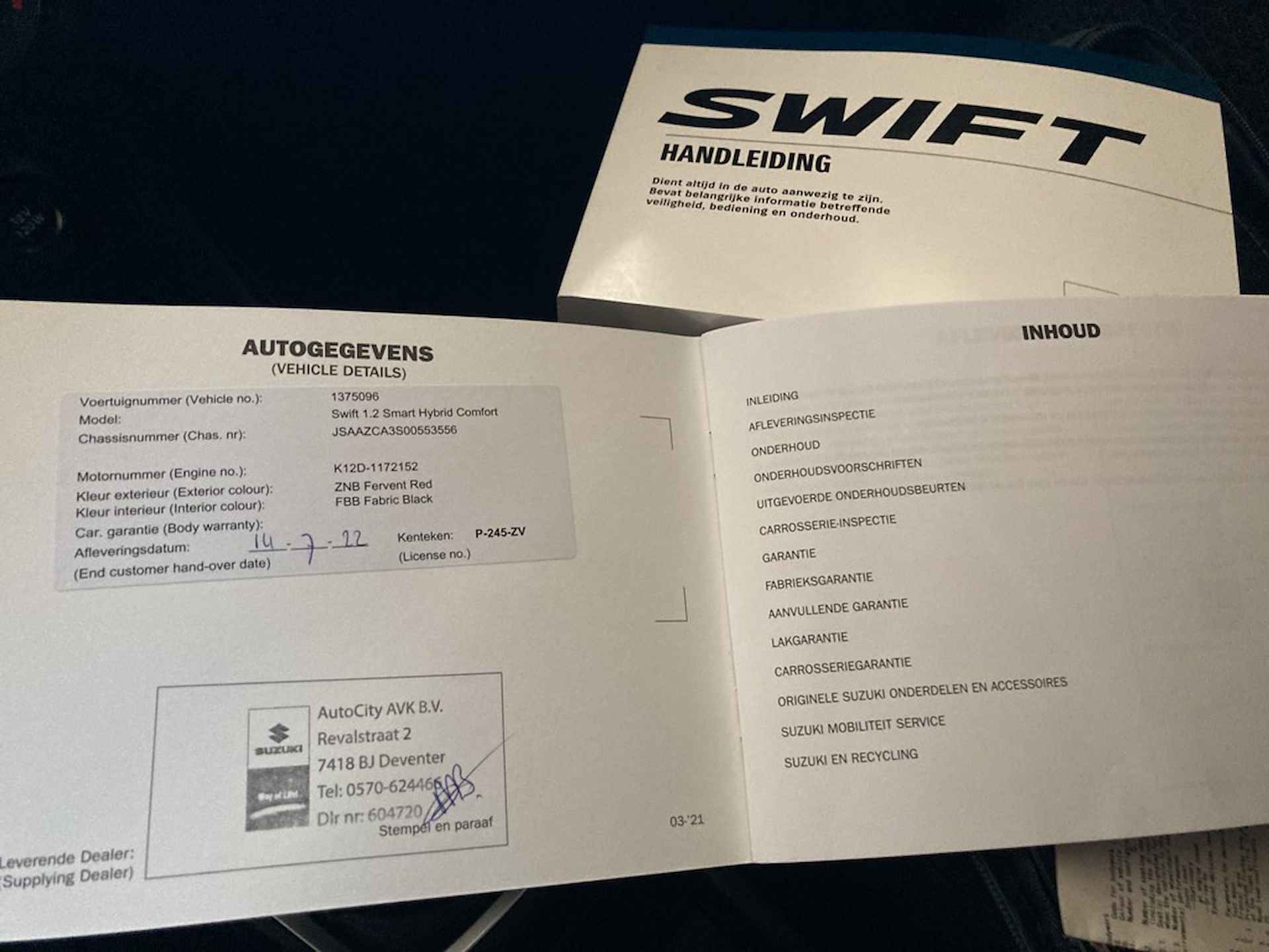 Suzuki Swift 1.2 Comf. Hybrid airco trekhaak - 20/20