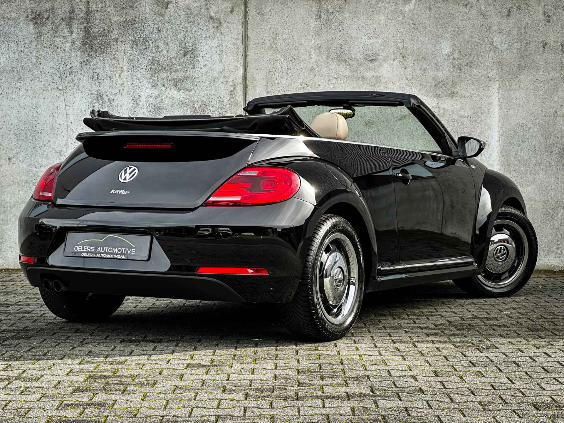 Volkswagen Beetle Cabriolet 1.4 TSI 50's Edition | Clima | Cruise | Navi | Leder | Stoelverw. | Bleutooth | Uniek! | - 2/44