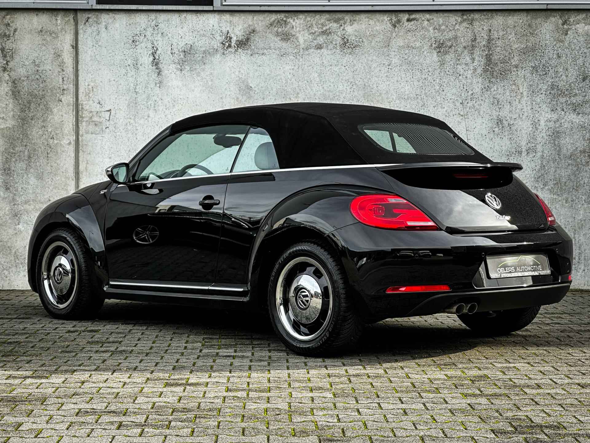 Volkswagen Beetle Cabriolet 1.4 TSI 50's Edition | Clima | Cruise | Navi | Leder | Stoelverw. | Bleutooth | Uniek! | - 6/44