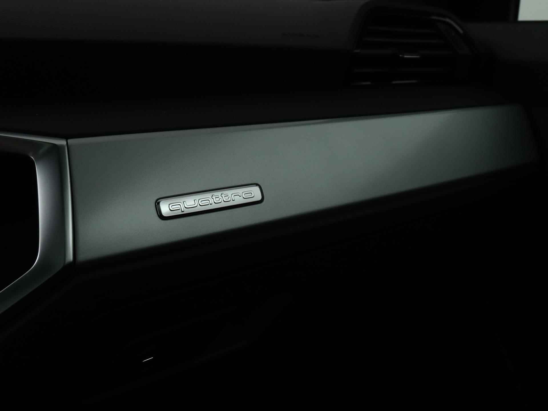 Audi Q3 40 TFSI Quattro S edition 190PK | S-line | Automaat | Panoramadak | Camera | Trekhaak | Optiek zwart | Navigatie | Climate Control | Audi Soundsystem | Matrix Led | Privacy glass | Stoelverwarming | Adaptive cruise control | Fabrieksgarantie tot 2027 | - 20/33