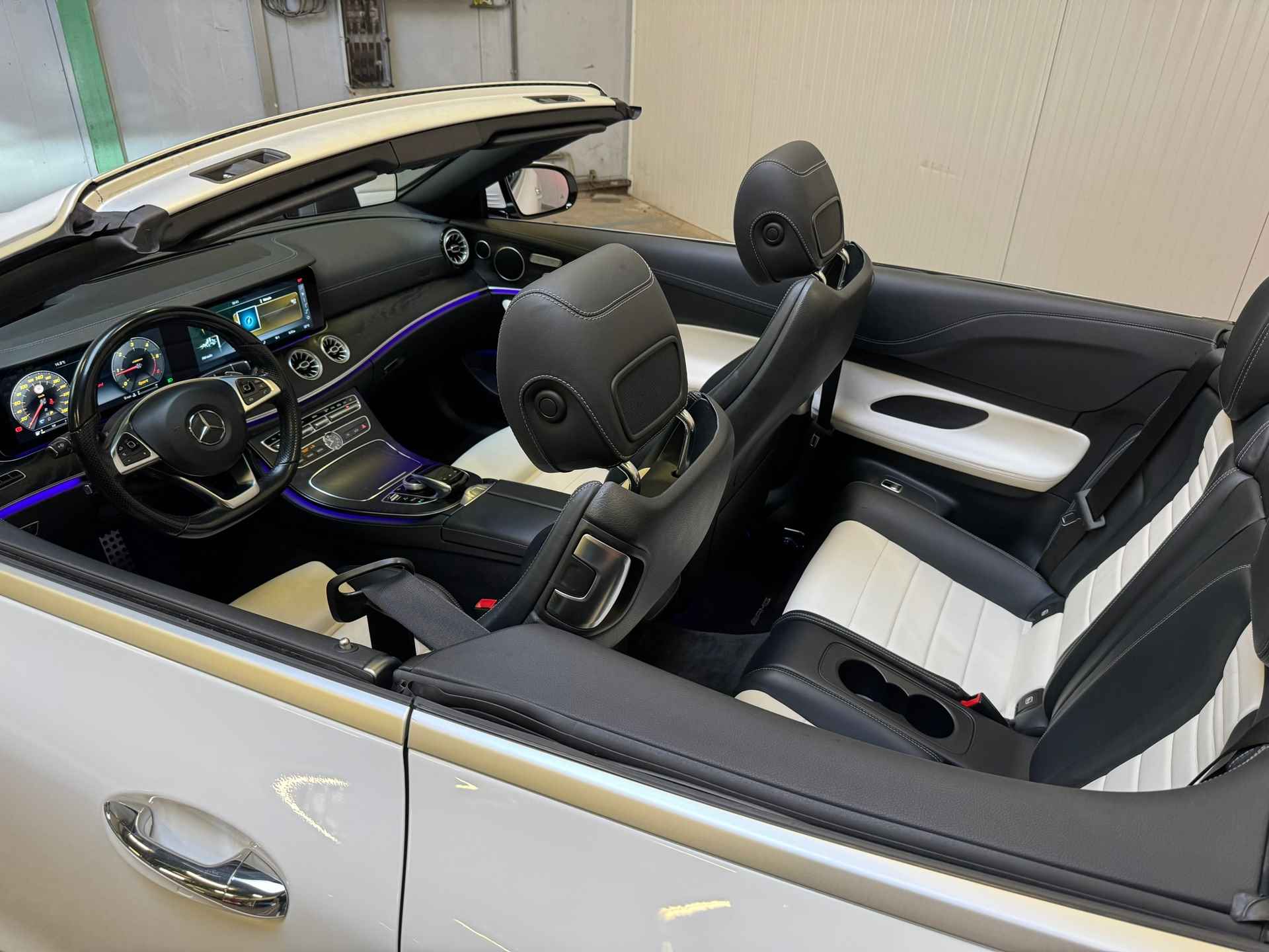 Mercedes-Benz E-klasse Cabrio 220 d Premium AUT. Soft-top Leder Memory Cruise PDC Navi Camera Sfeerverlichting - 43/47