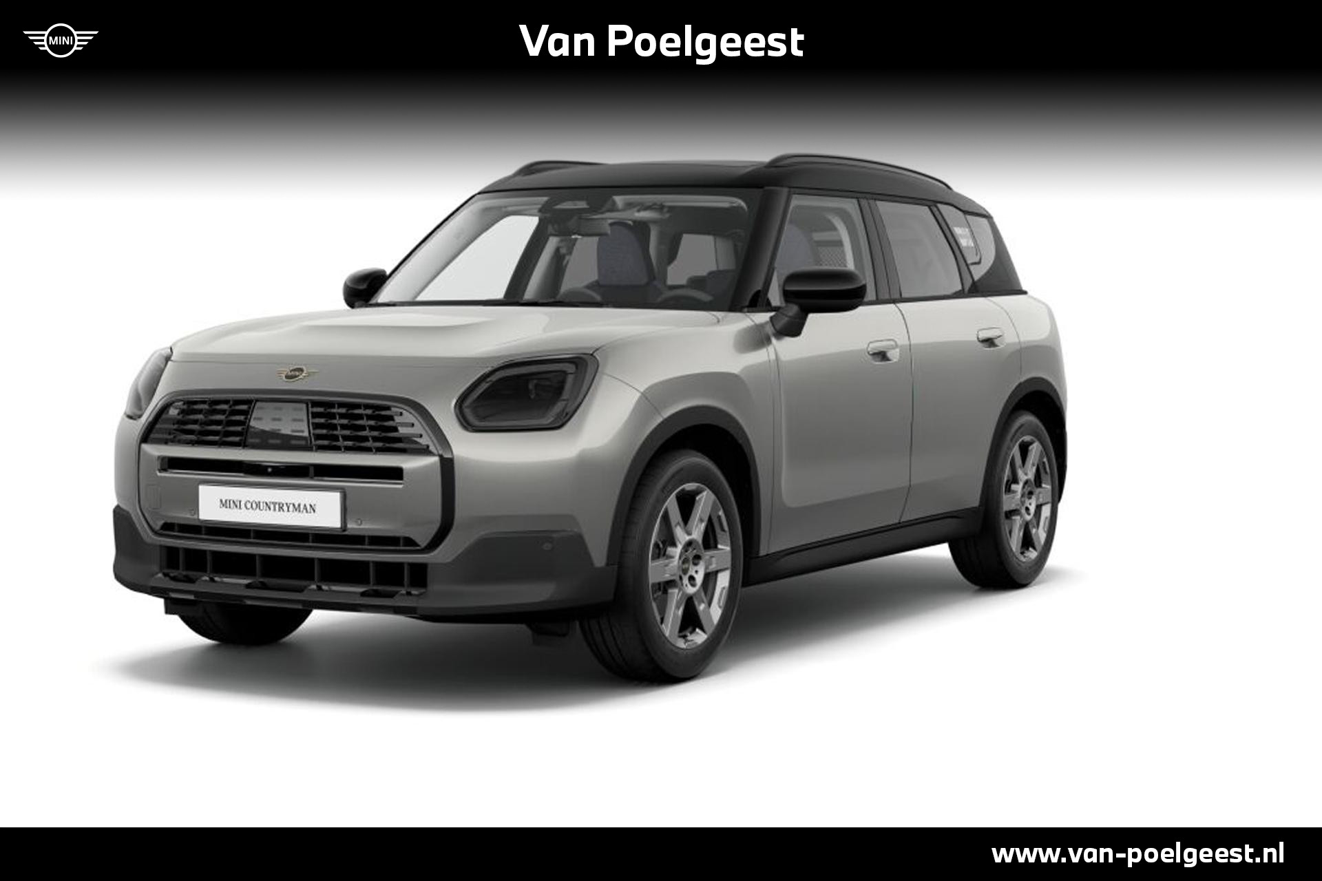 MINI Countryman 1.5 C Classic M Plus | Pakket M Plus | Dak en spiegelkappen in Jetblack