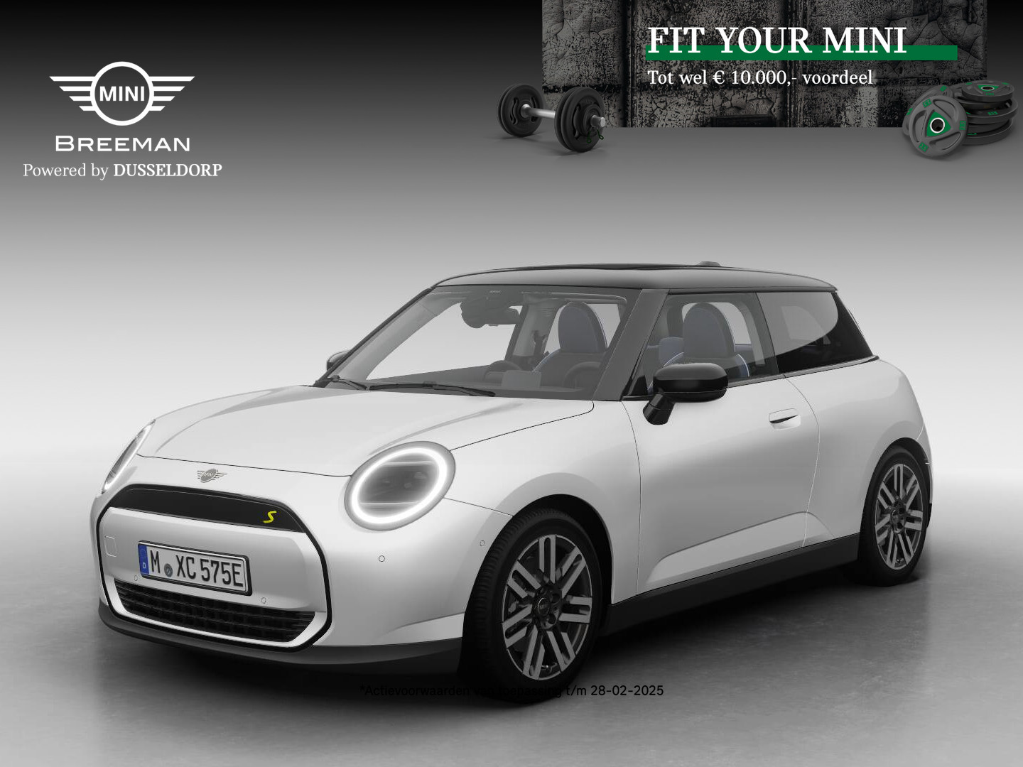 MINI Cooper SE Classic Pakket M PRIVATE LEASE EUR 549,- (48 mnd/10.000 km)