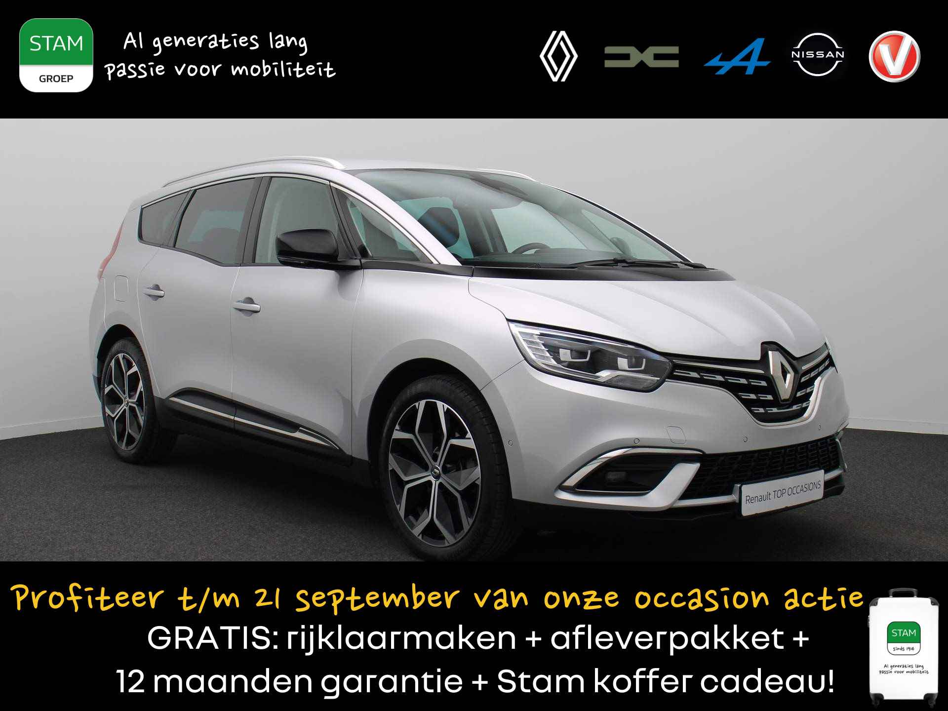 Renault Grand Scénic TCe 140pk Intens 7-Pers. EDC/Automaat Adapt. cruise | Camera | Head-Up | Navi - 1/36