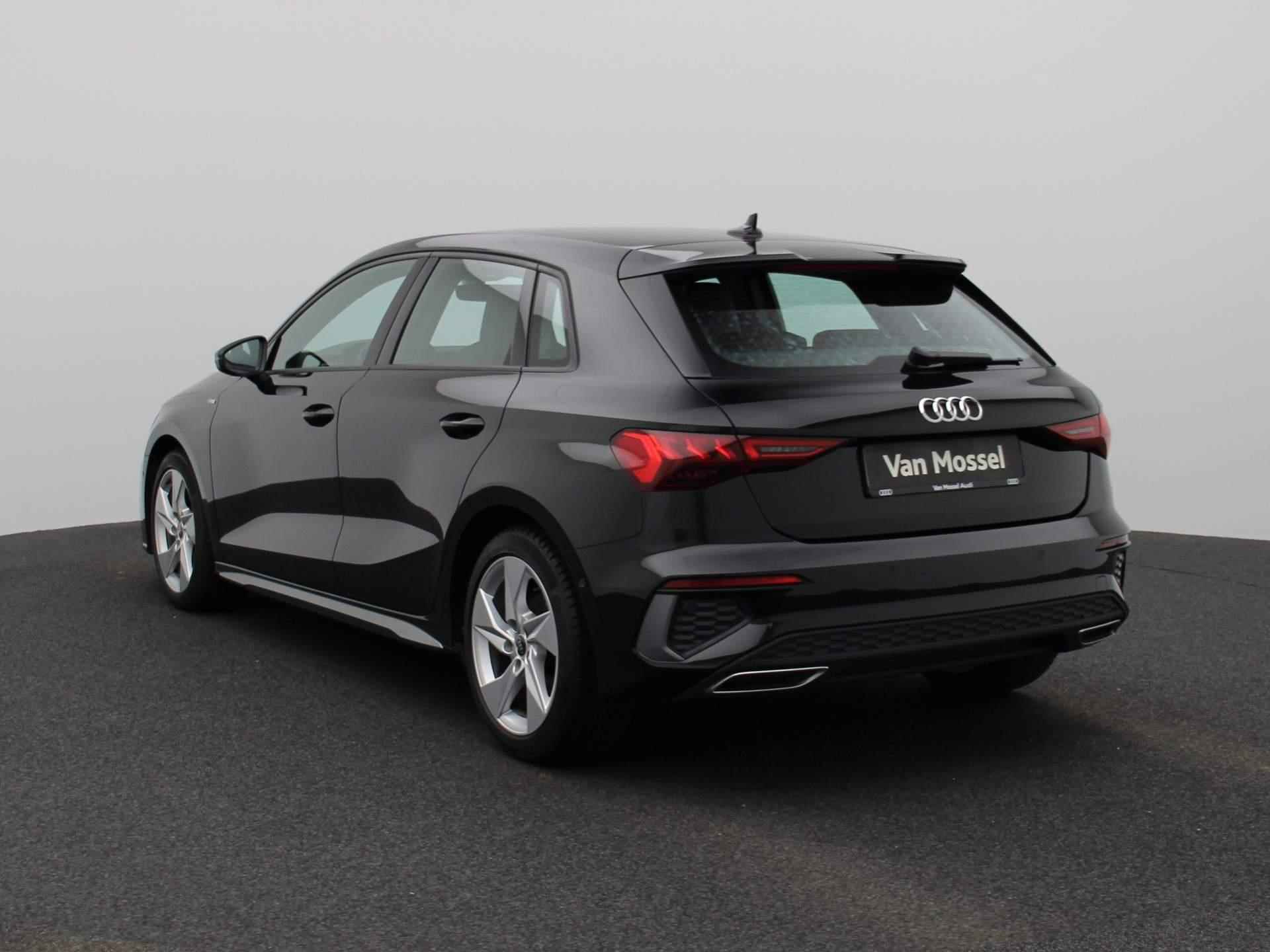 Audi A3 Sportback 35 TDI S edition | APPLE CARPLAY | S-LINE | NAVIGATIE | ADAPTIVE CRUISE CONTROL | HALF-LEDER | LANE ASSIST | STOELVERWARMING | CLIMATE CONTROL | PARKEERSENSOREN | LED | LICHTMETALEN VELGEN | - 2/41